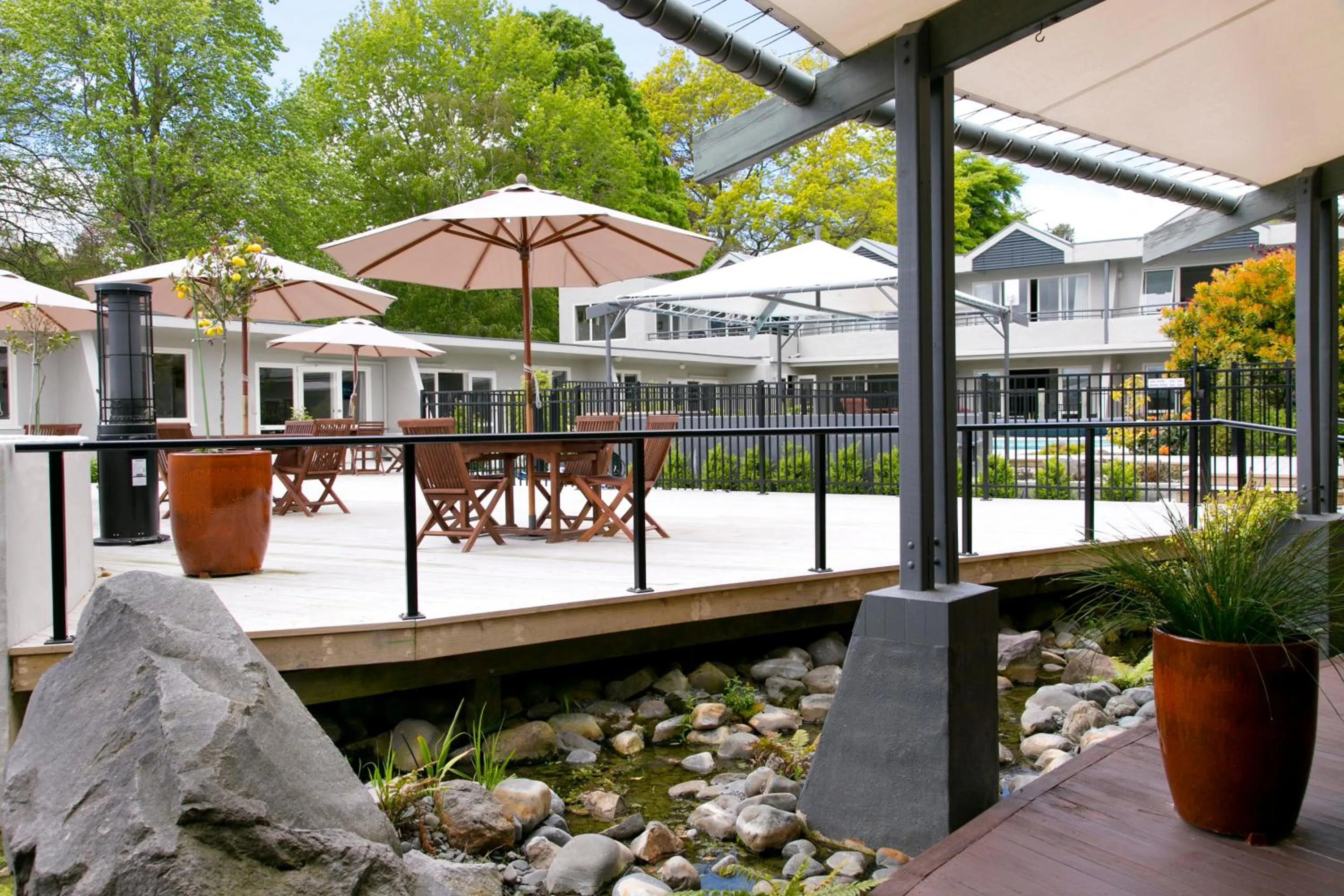 Property building in Anchorage Resort Taupo NZ