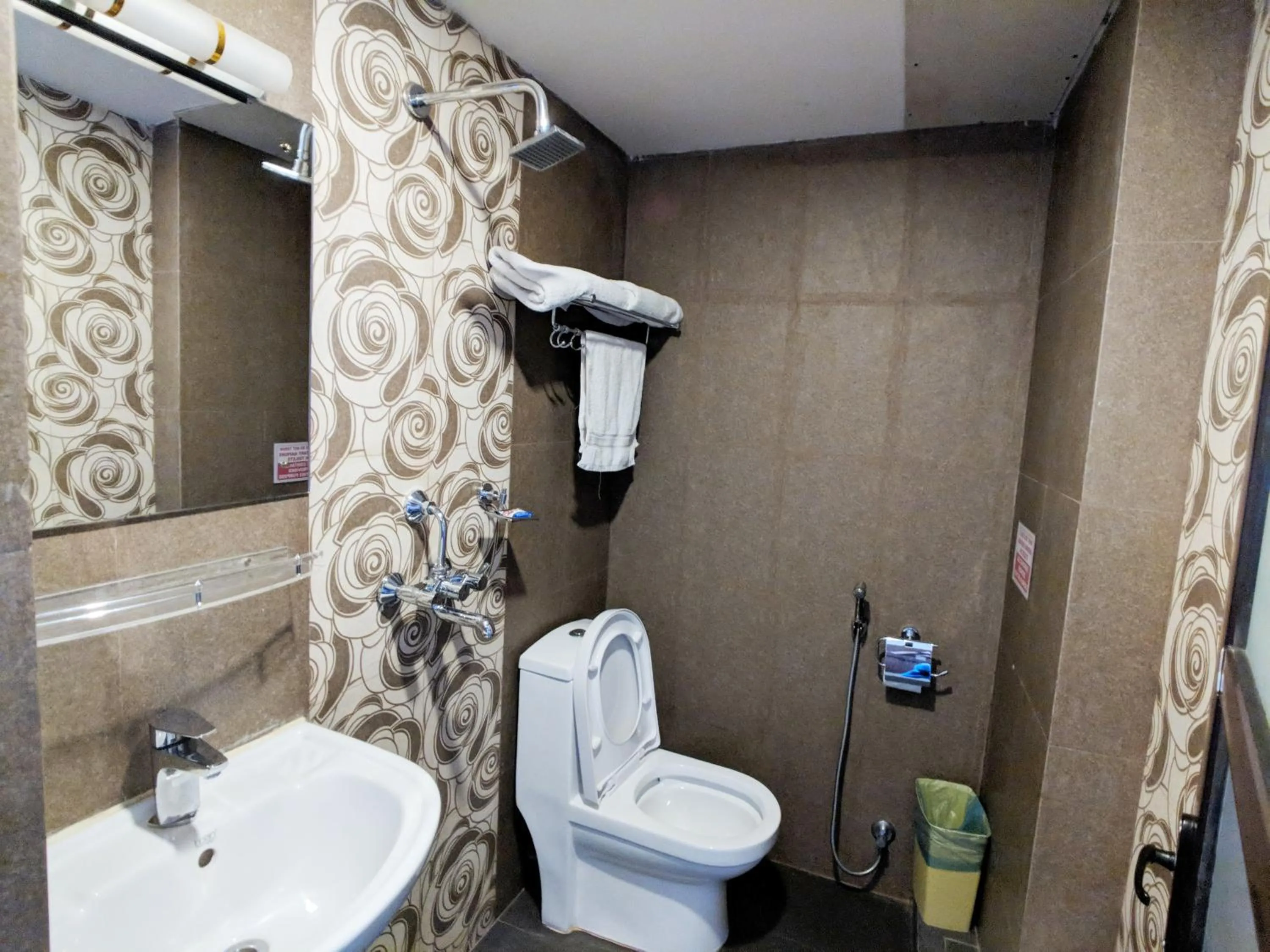 Toilet in Hotel Forest Lake Backpackers' Hostel