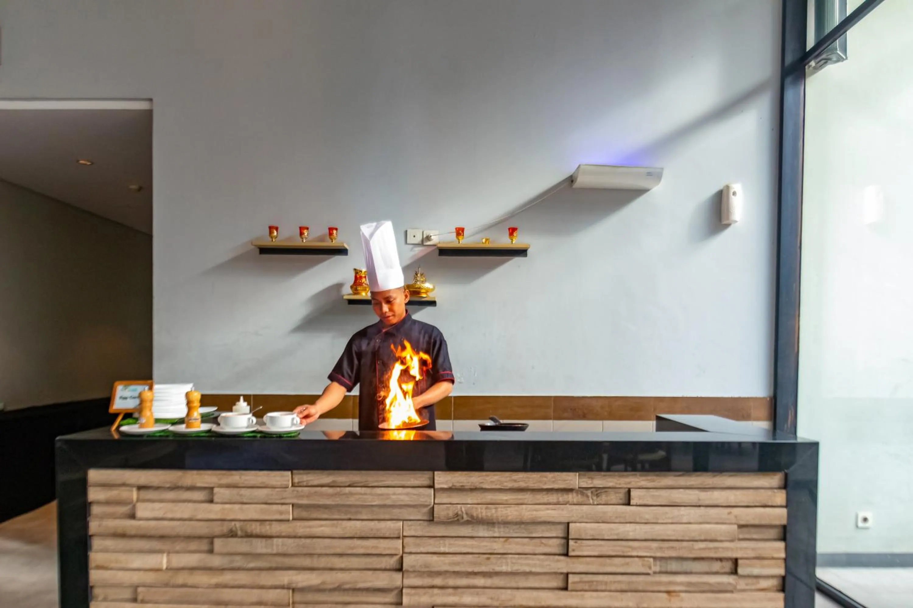 Breakfast in Hotel AYOLA Lippo Cikarang