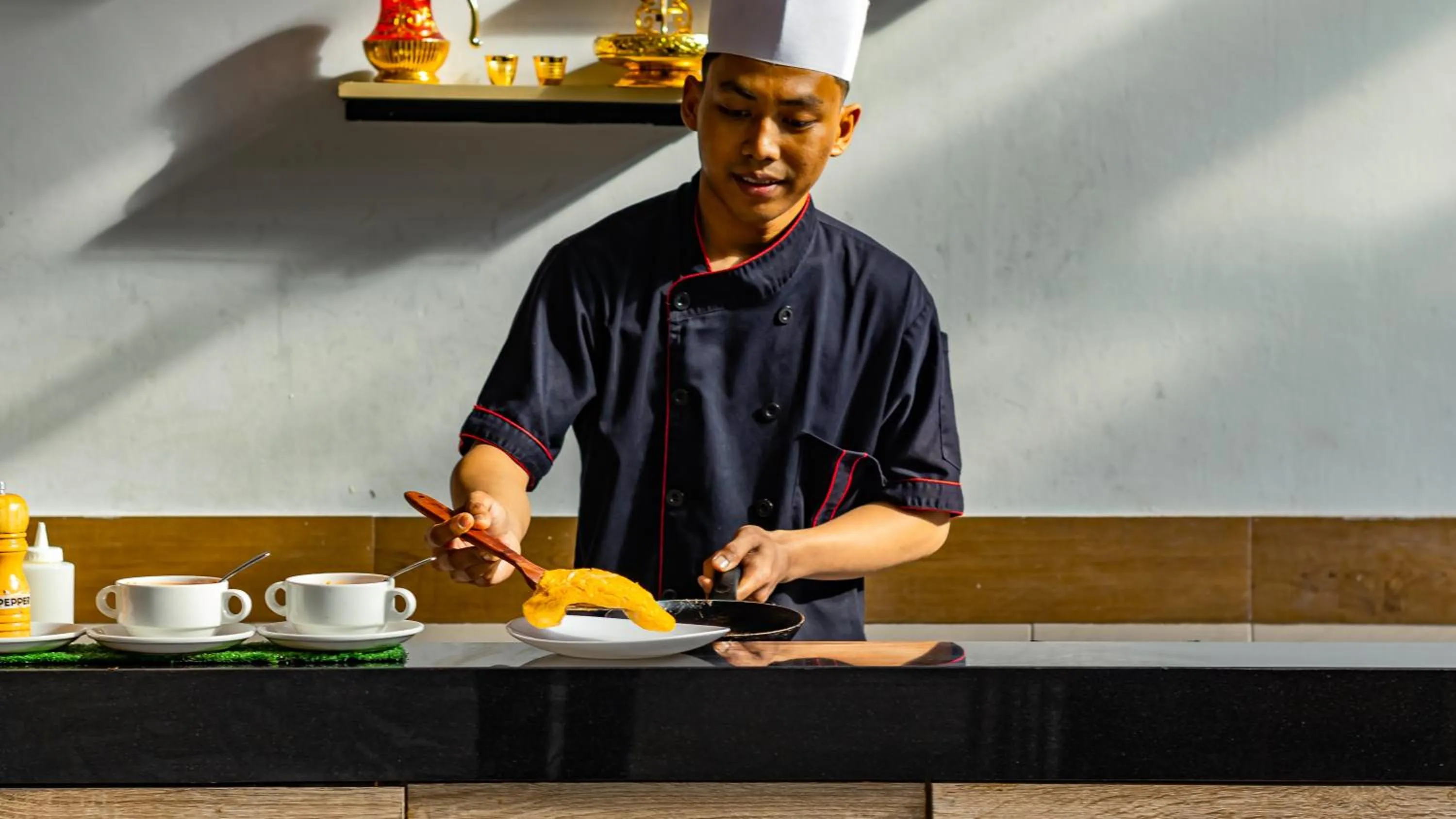 Breakfast in Hotel AYOLA Lippo Cikarang