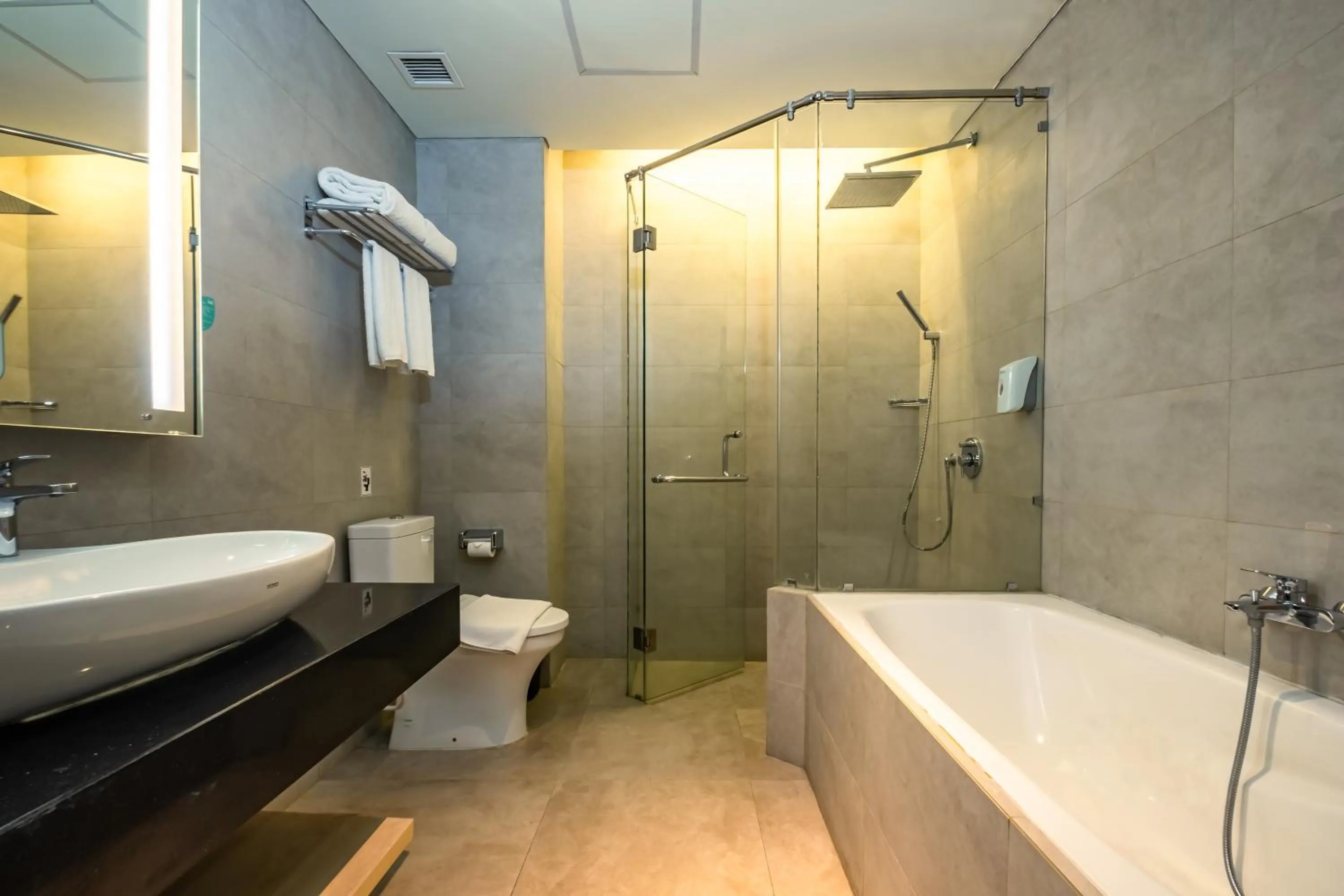 Bathroom in Hotel AYOLA Lippo Cikarang