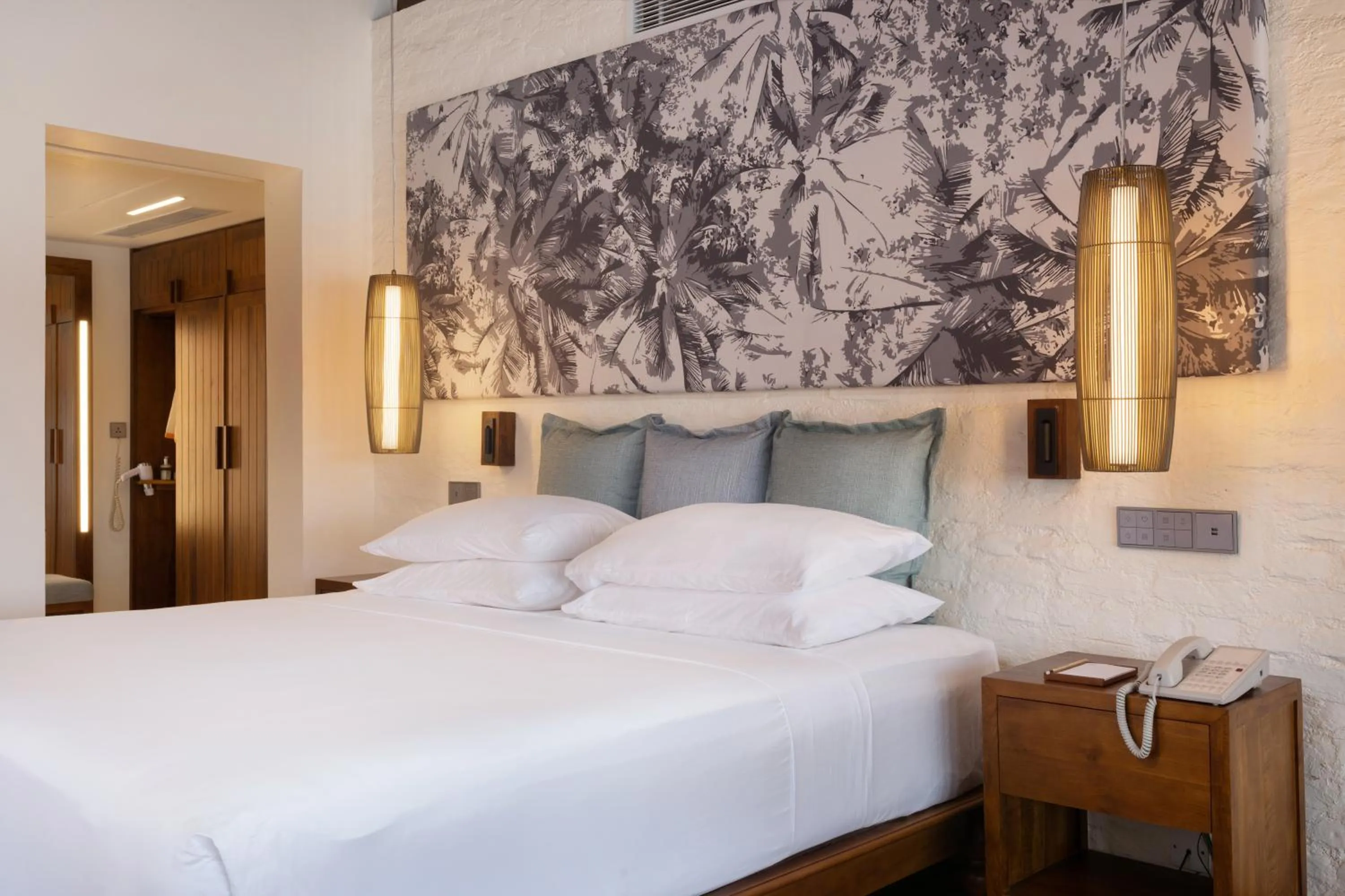 Bed in Jetwing Saman Villas, A Luxury Reserve - Adults Only