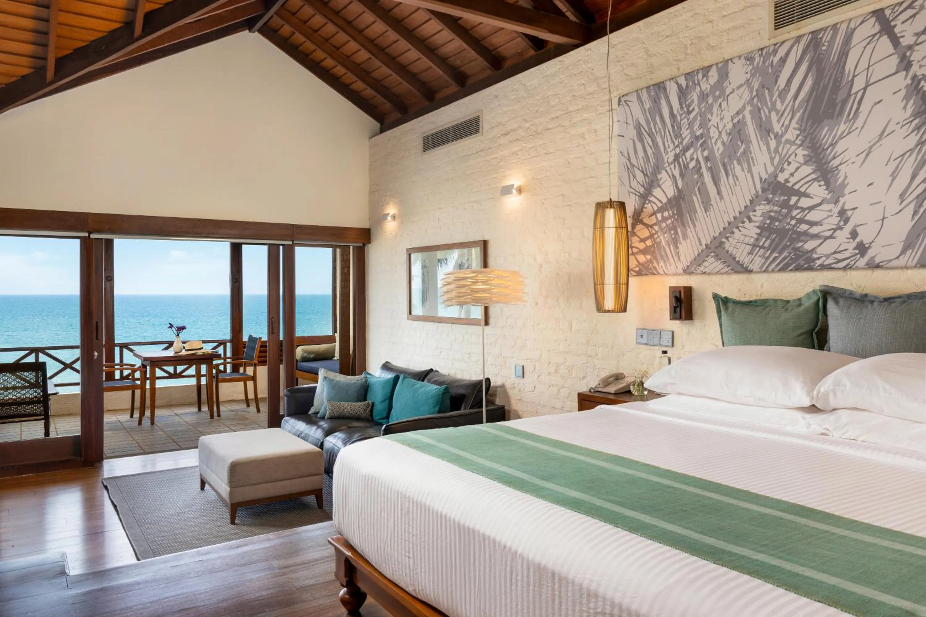Bed in Jetwing Saman Villas, A Luxury Reserve - Adults Only