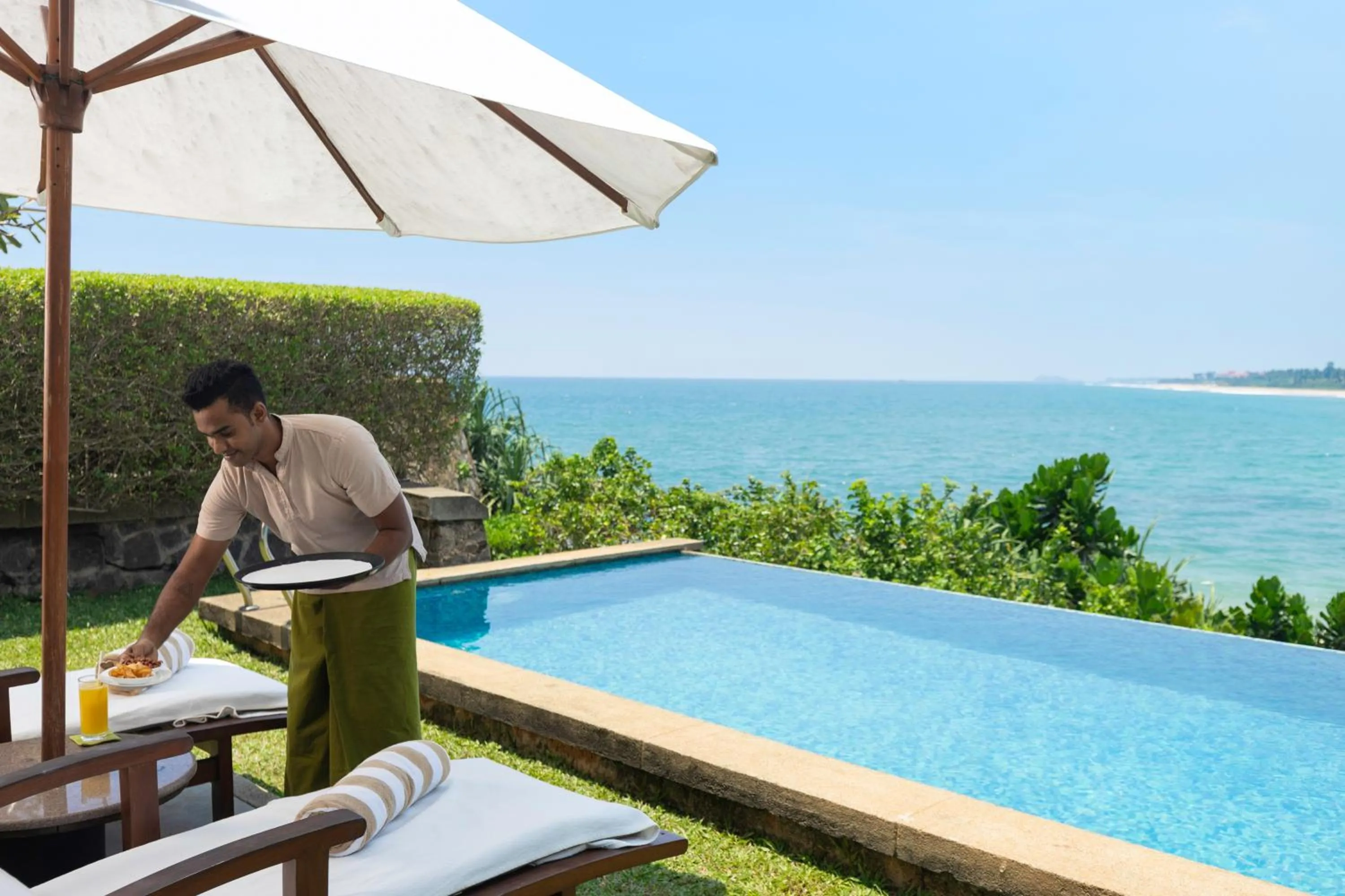 Pool view in Jetwing Saman Villas, A Luxury Reserve - Adults Only