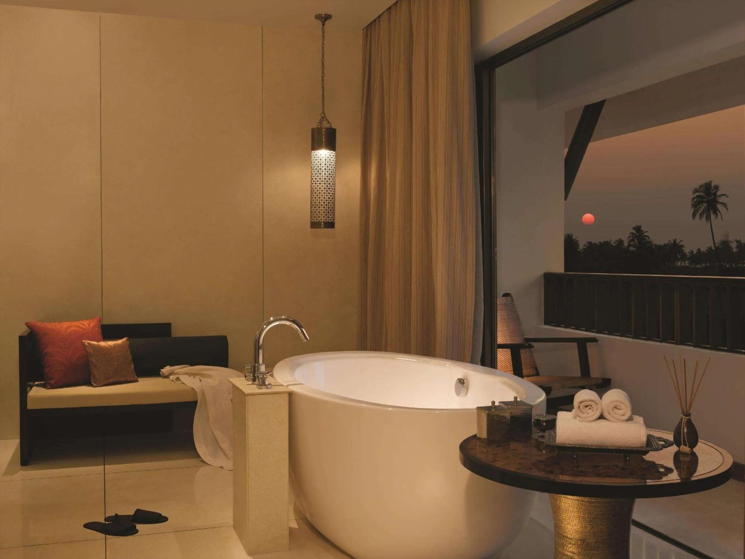 Bathroom in Alila Diwa Goa - A Hyatt Brand