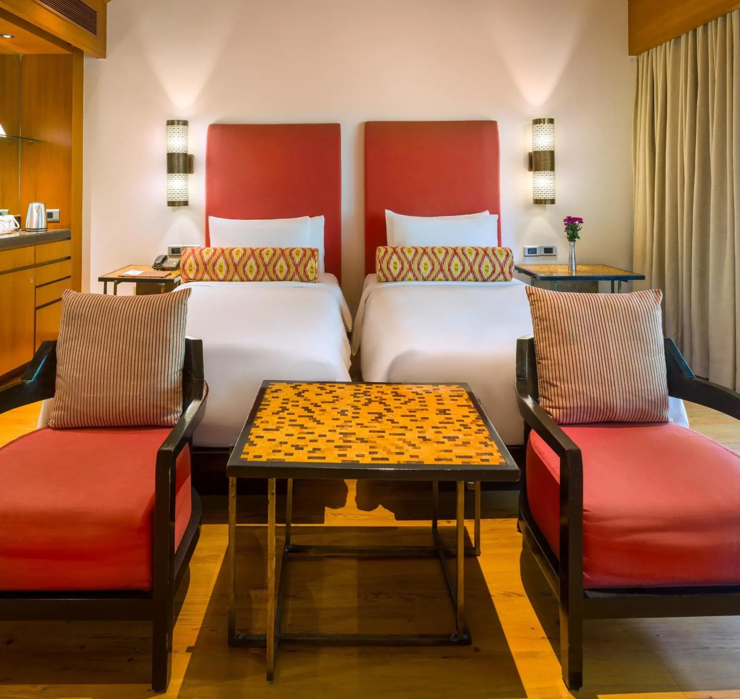 Twin Room with Balcony - Complimentary Majorda Beach shuttle service in Alila Diwa Goa - A Hyatt Brand Twin Room with Balcony - Complimentary Majorda Beach shuttle service in Alila Diwa Goa - A Hyatt Brand