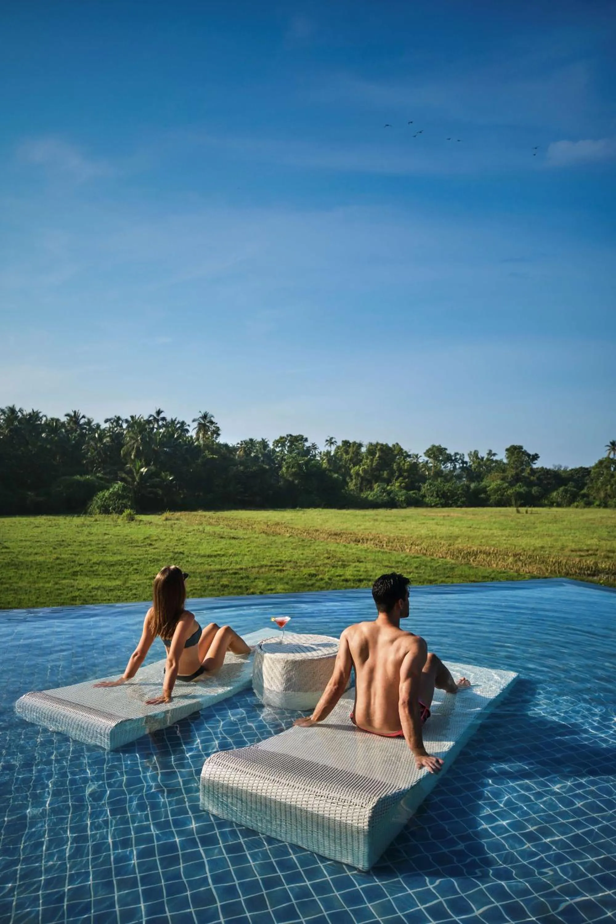 Pool view in Alila Diwa Goa - A Hyatt Brand