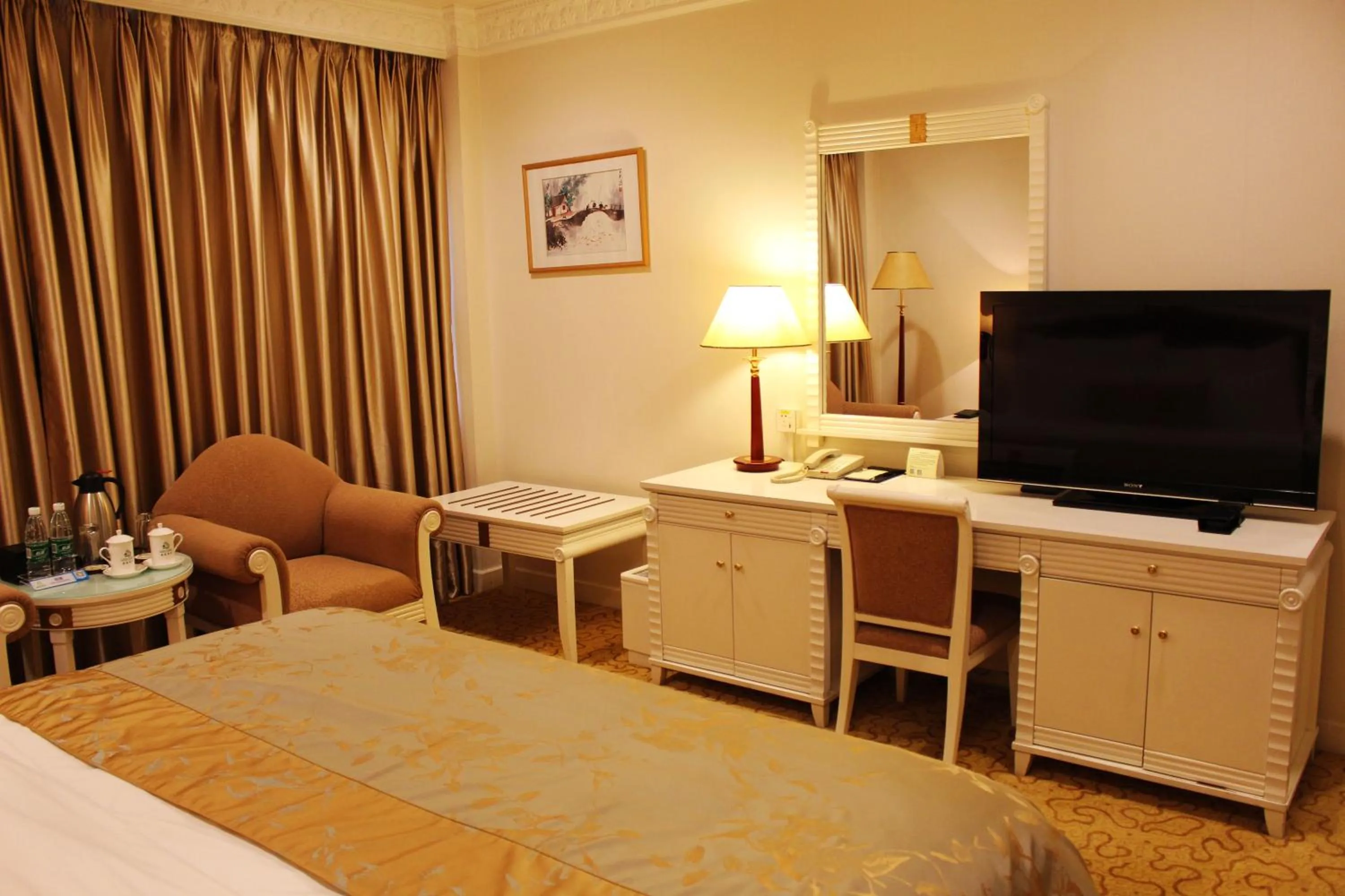 TV and multimedia, Bed in Panyu Hotel