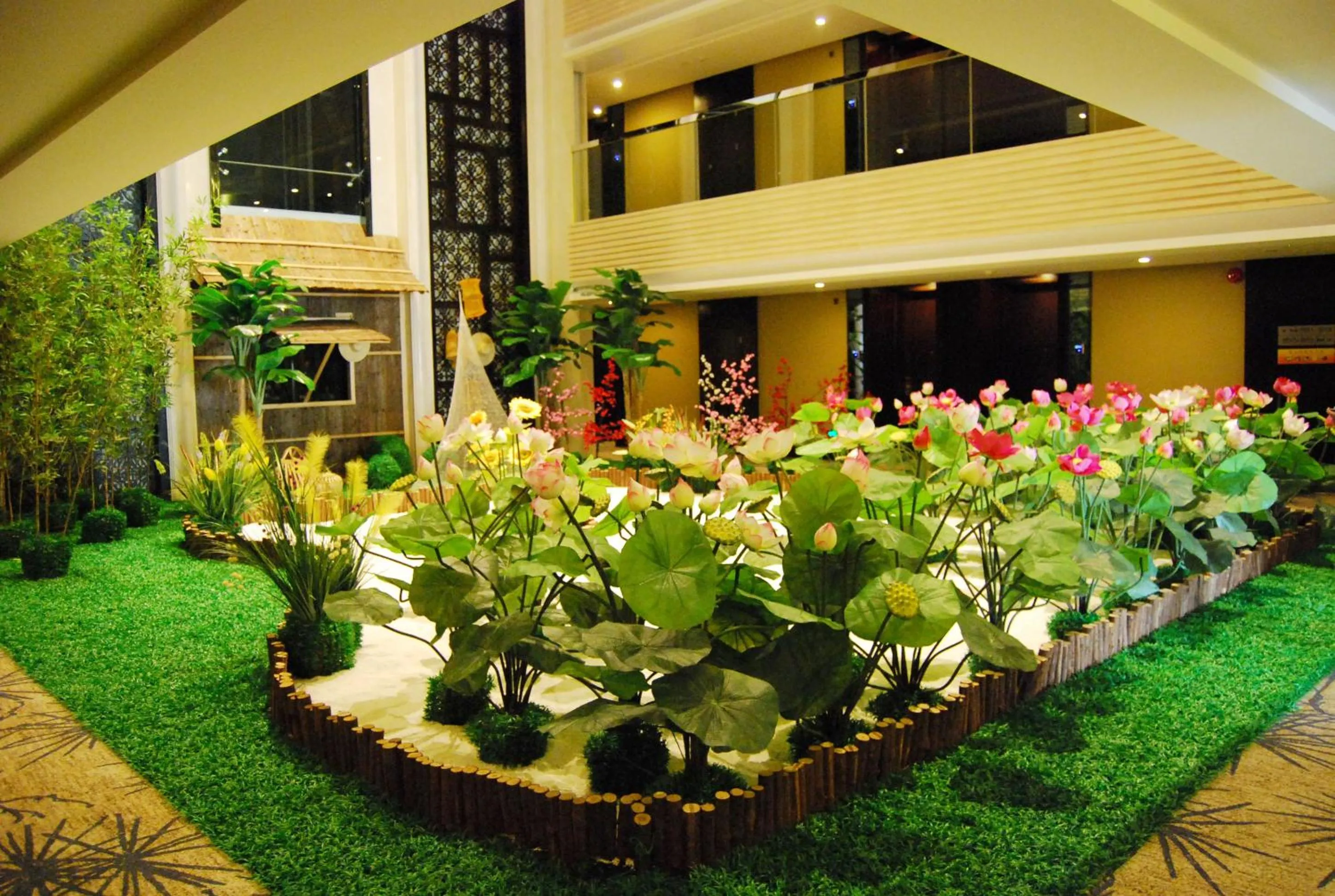 Decorative detail in Panyu Hotel