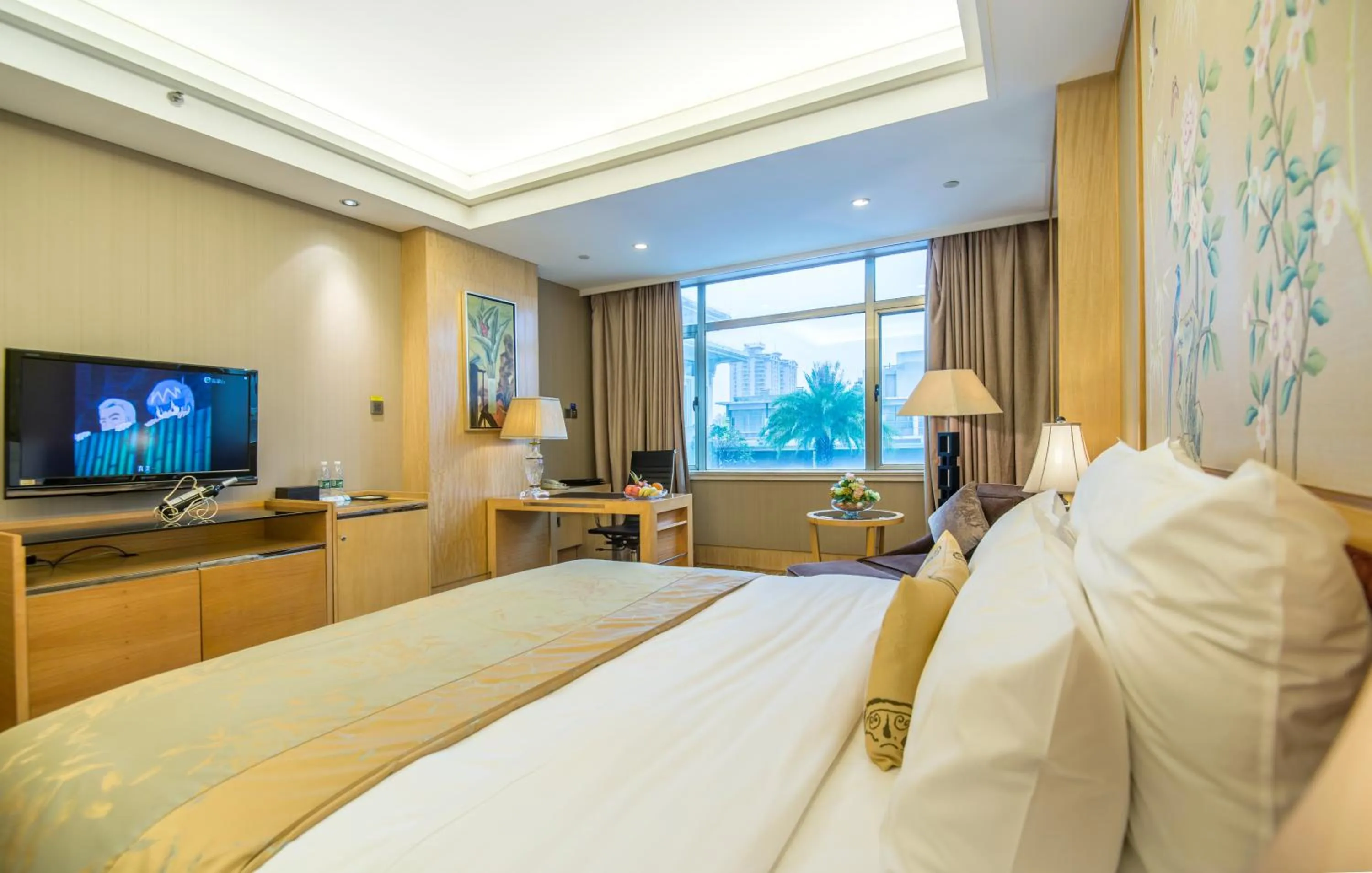 Photo of the whole room, Bed in Panyu Hotel