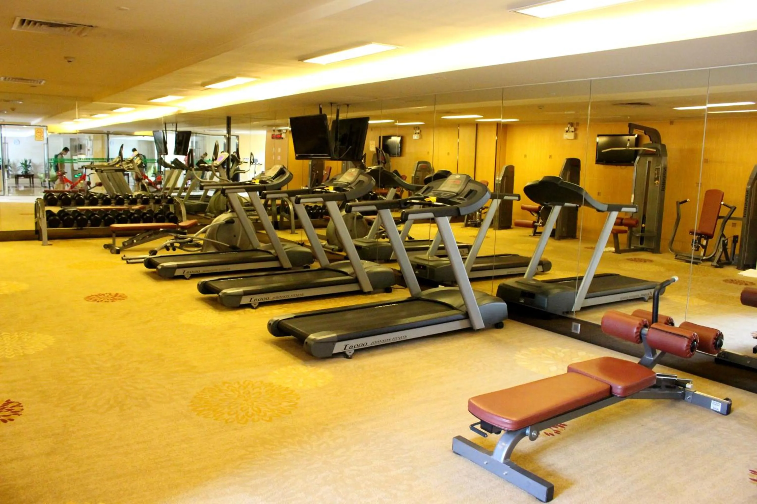 Fitness centre/facilities in Panyu Hotel