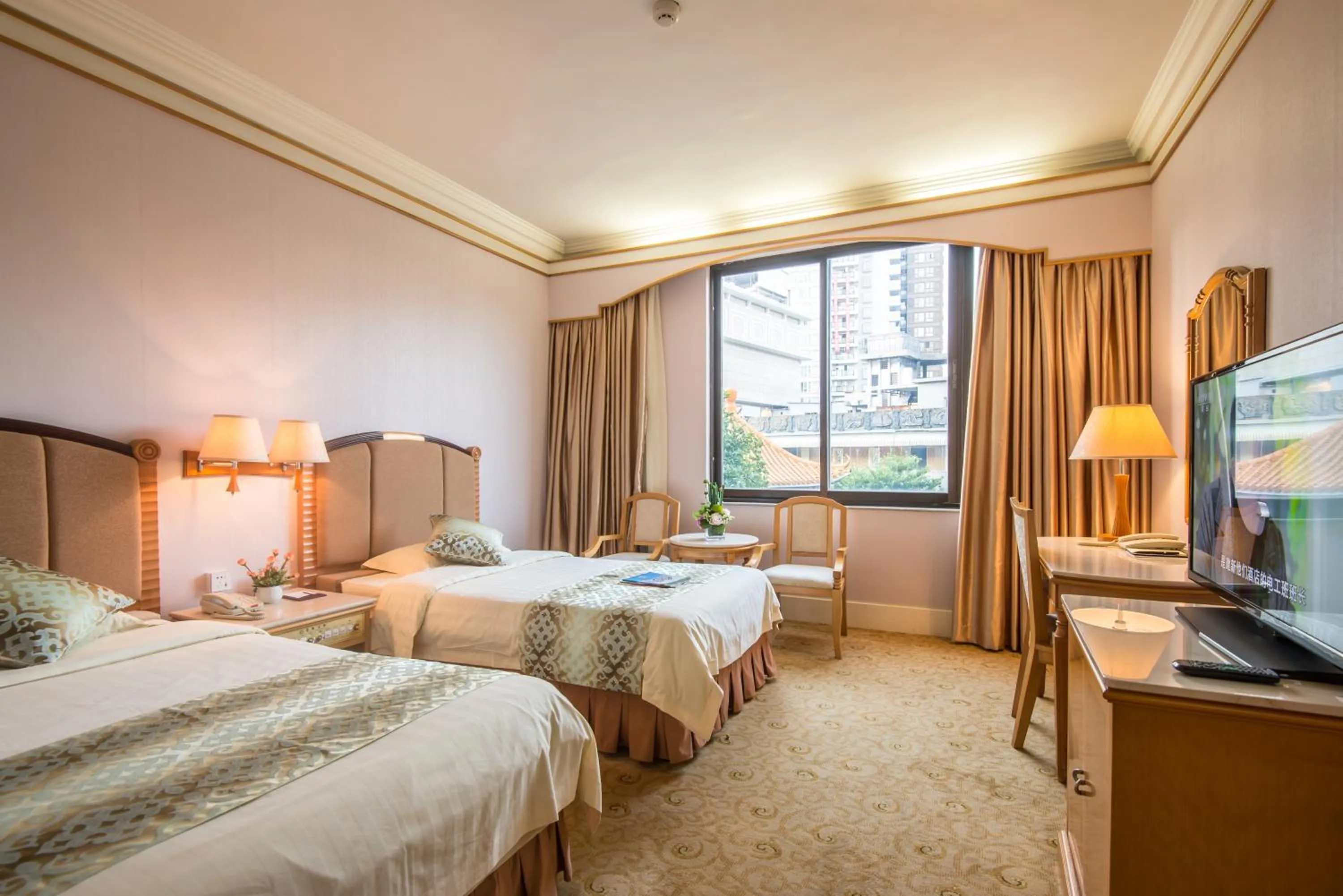 Photo of the whole room, Bed in Panyu Hotel