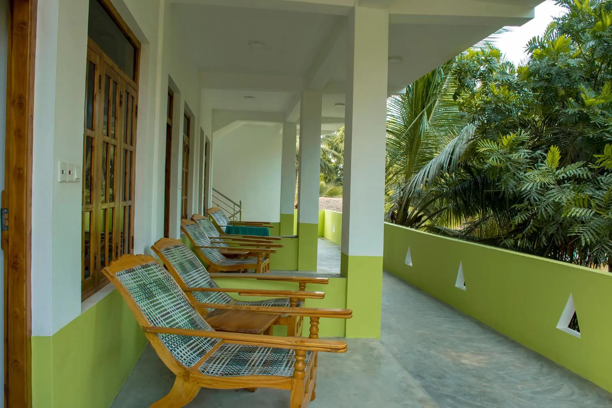 Balcony/Terrace in Nice Place Beach Hotel