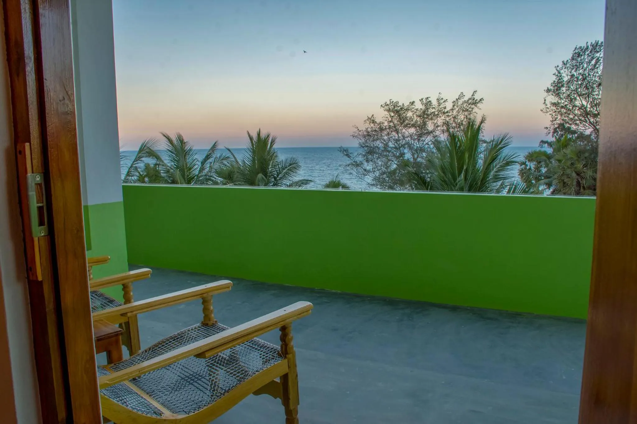 Balcony/Terrace in Nice Place Beach Hotel