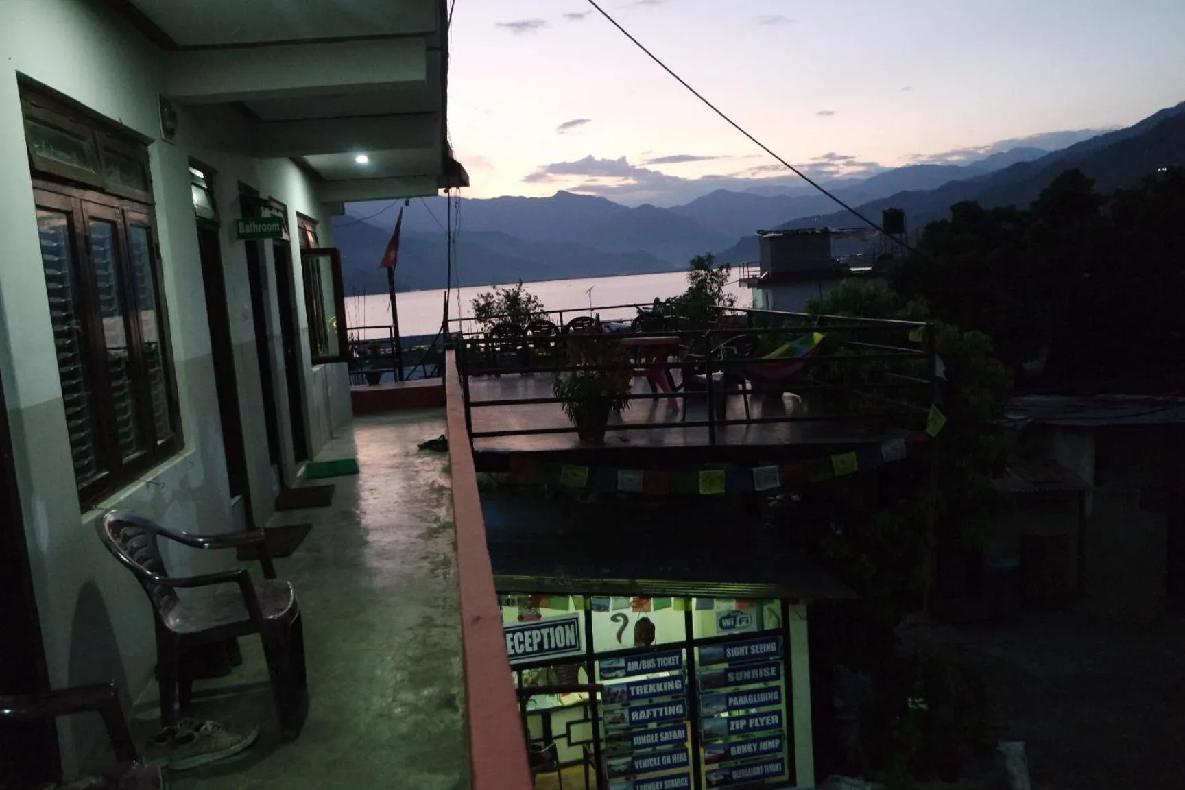 Restaurant/places to eat in Pokhara Youth Hostel