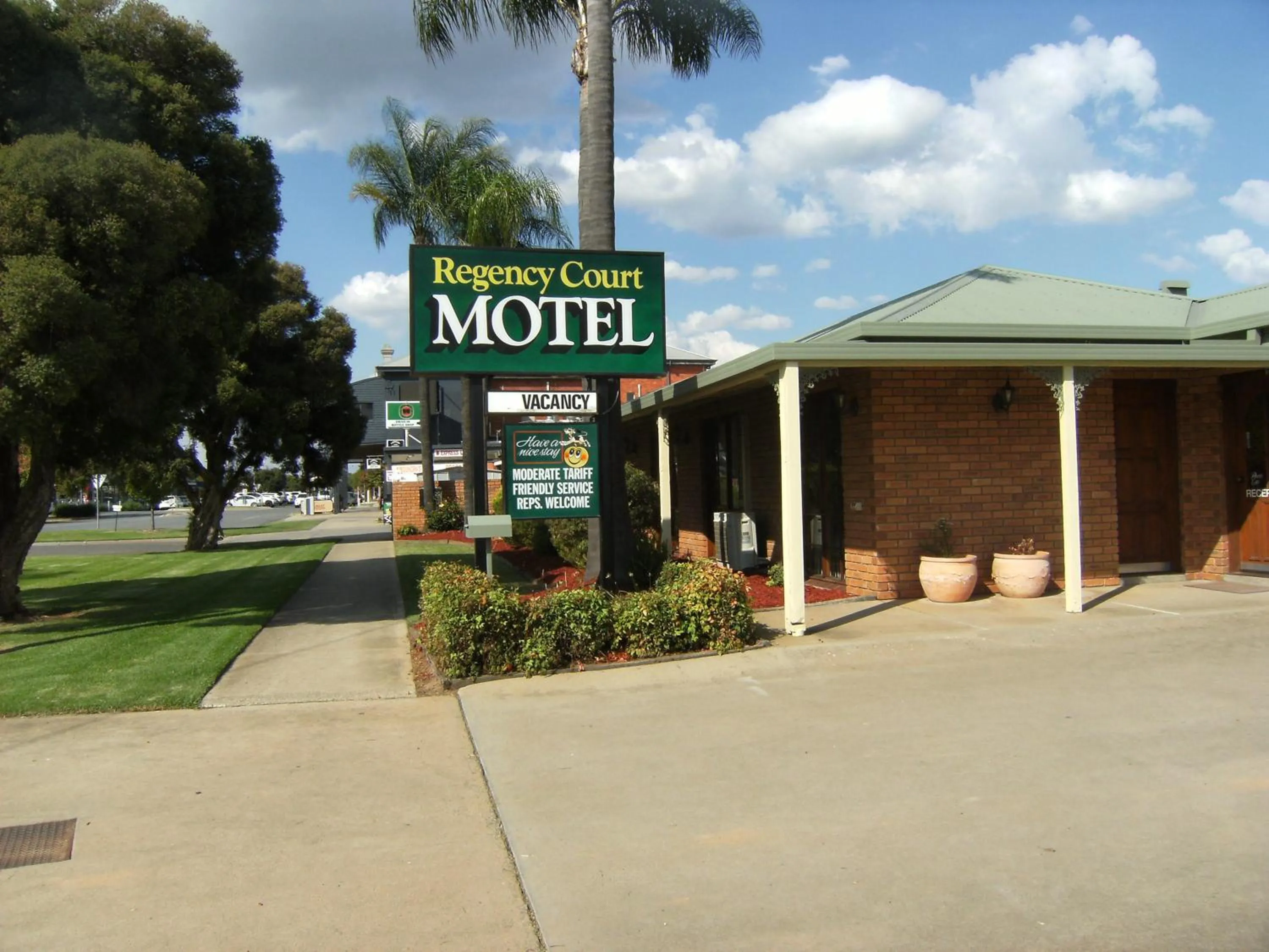 Property building in Regency Court Motel