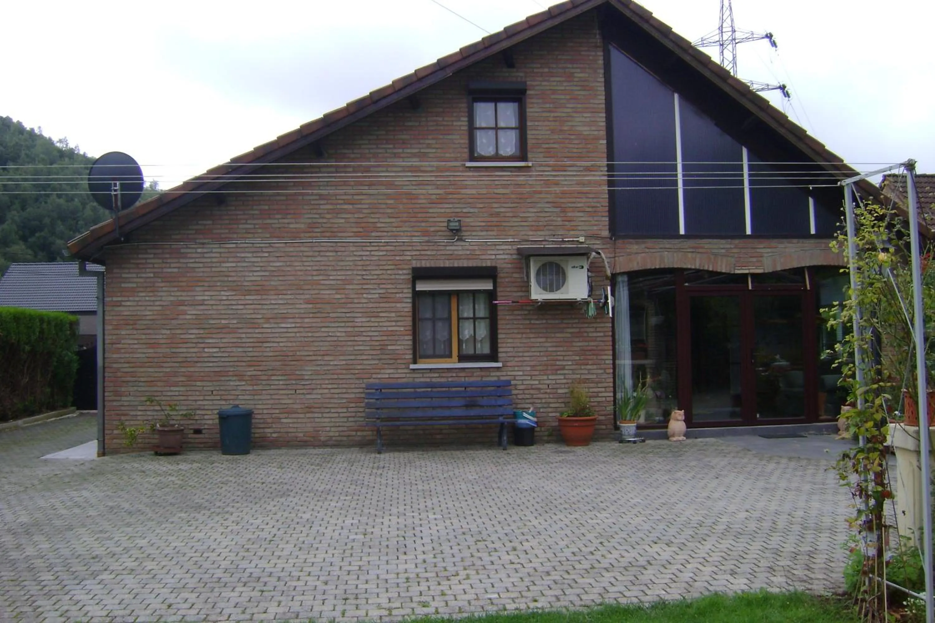 Patio in Le Castillon