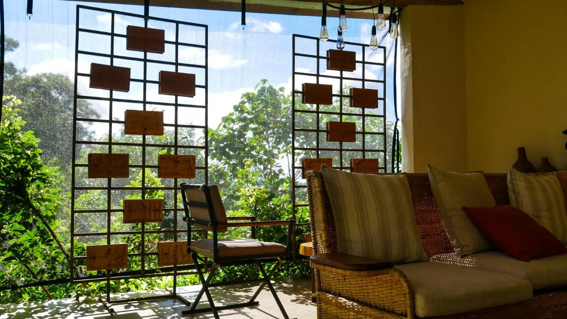 Balcony/Terrace in Arusha Villa Karamu Coffee Estate