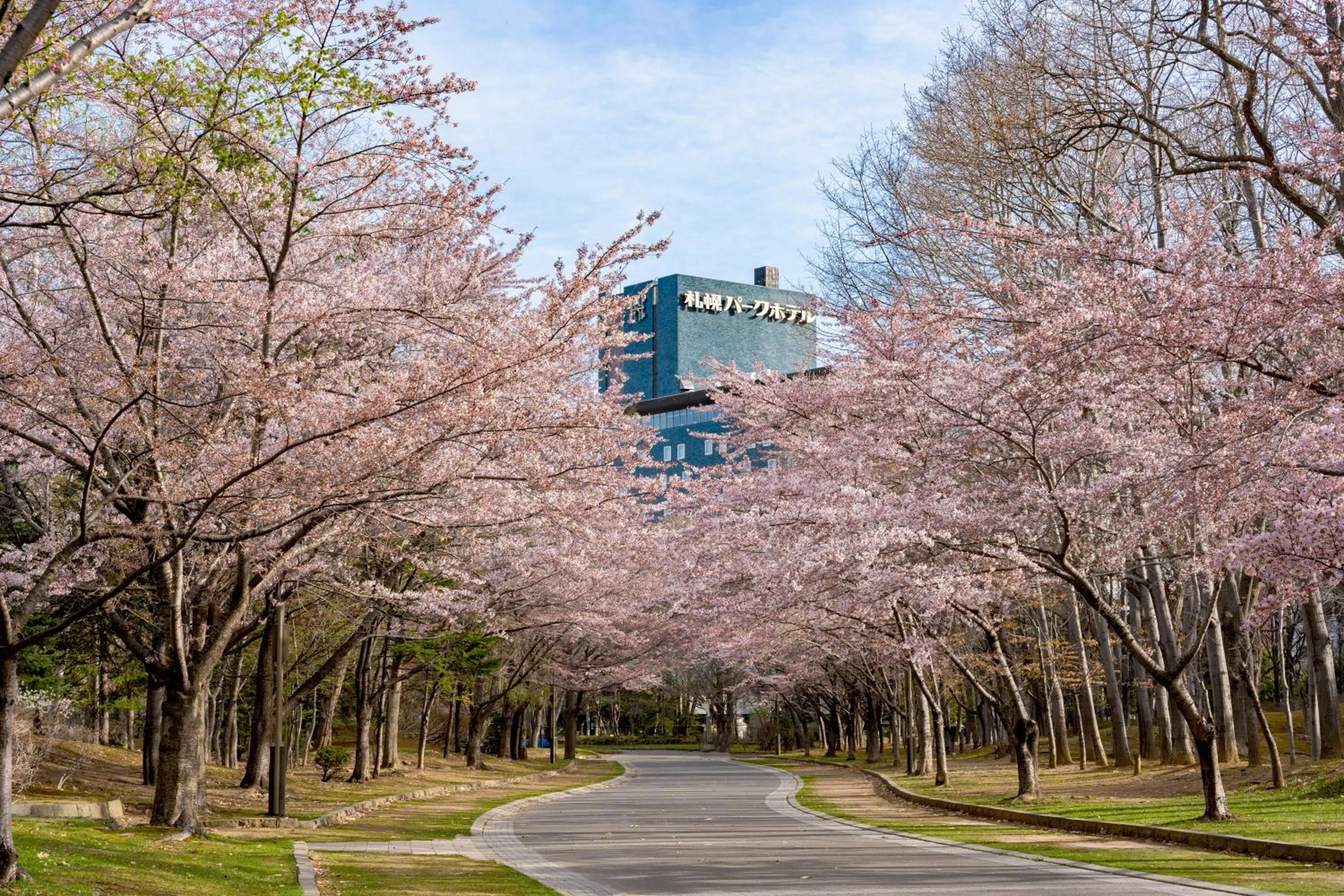 Property building in Sapporo Park Hotel