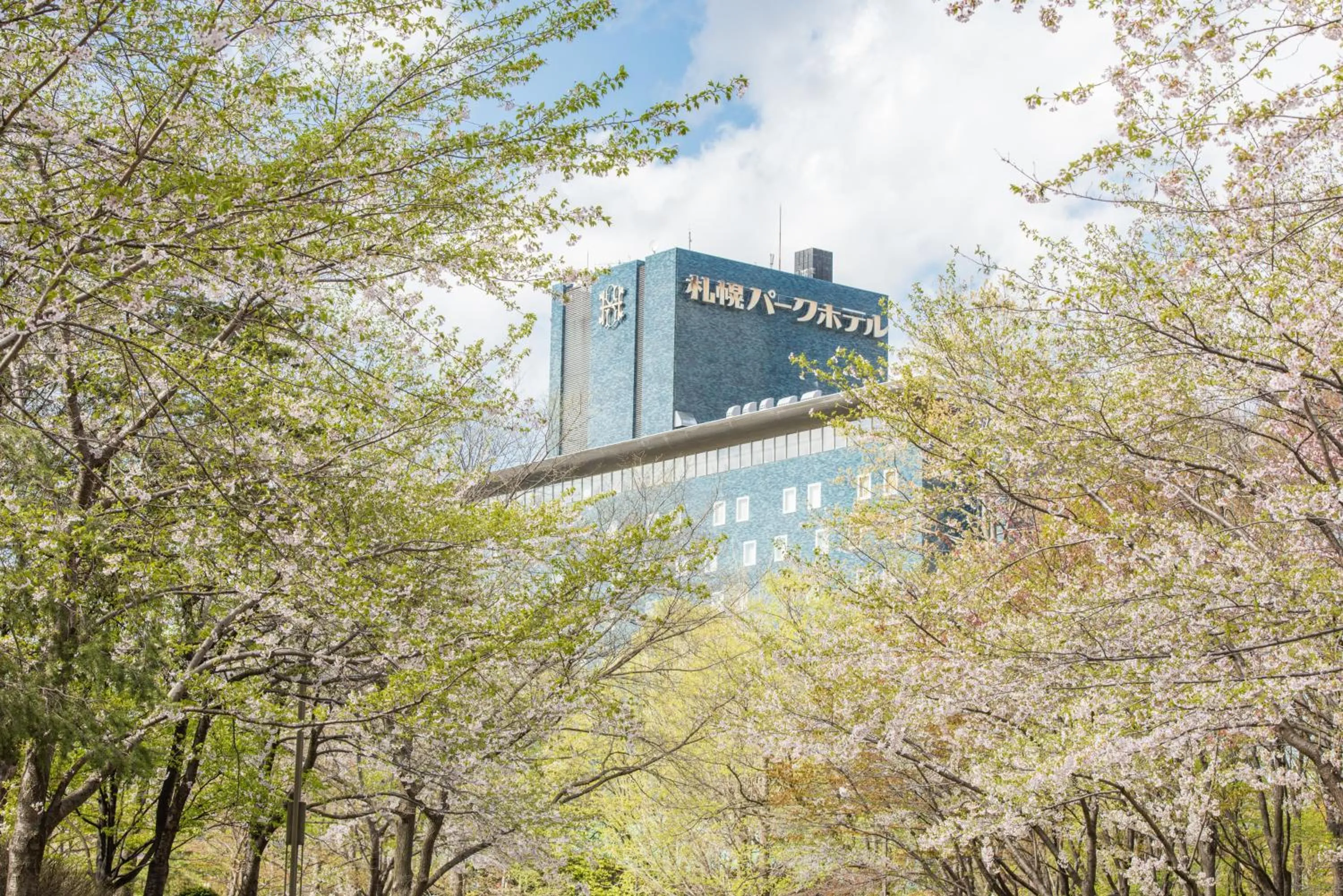 Property building in Sapporo Park Hotel