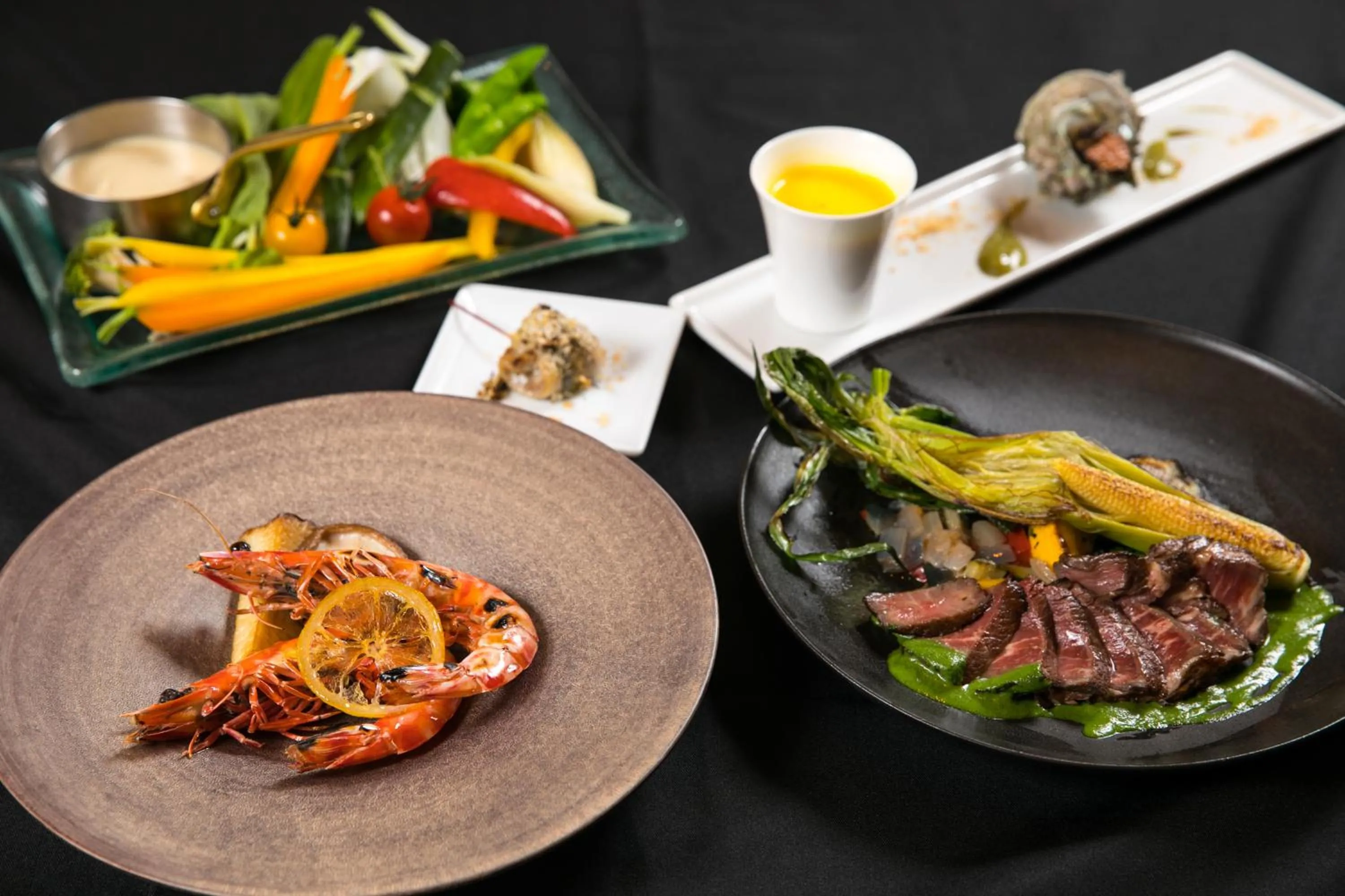 Food close-up in Scapes The Suite