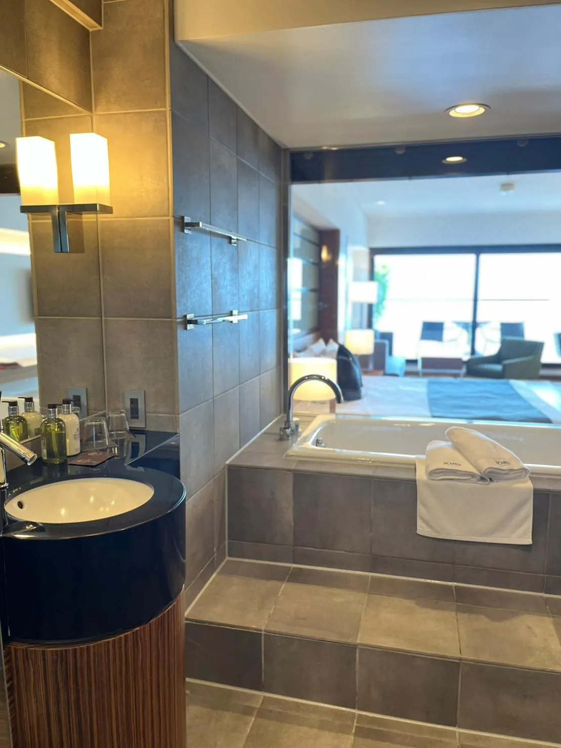 Bathroom in Scapes The Suite