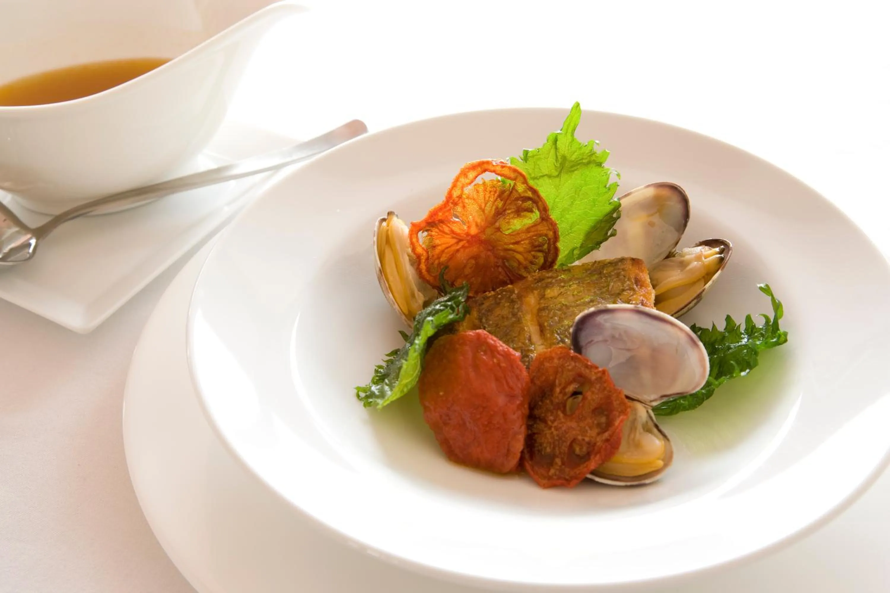 Food close-up in Scapes The Suite