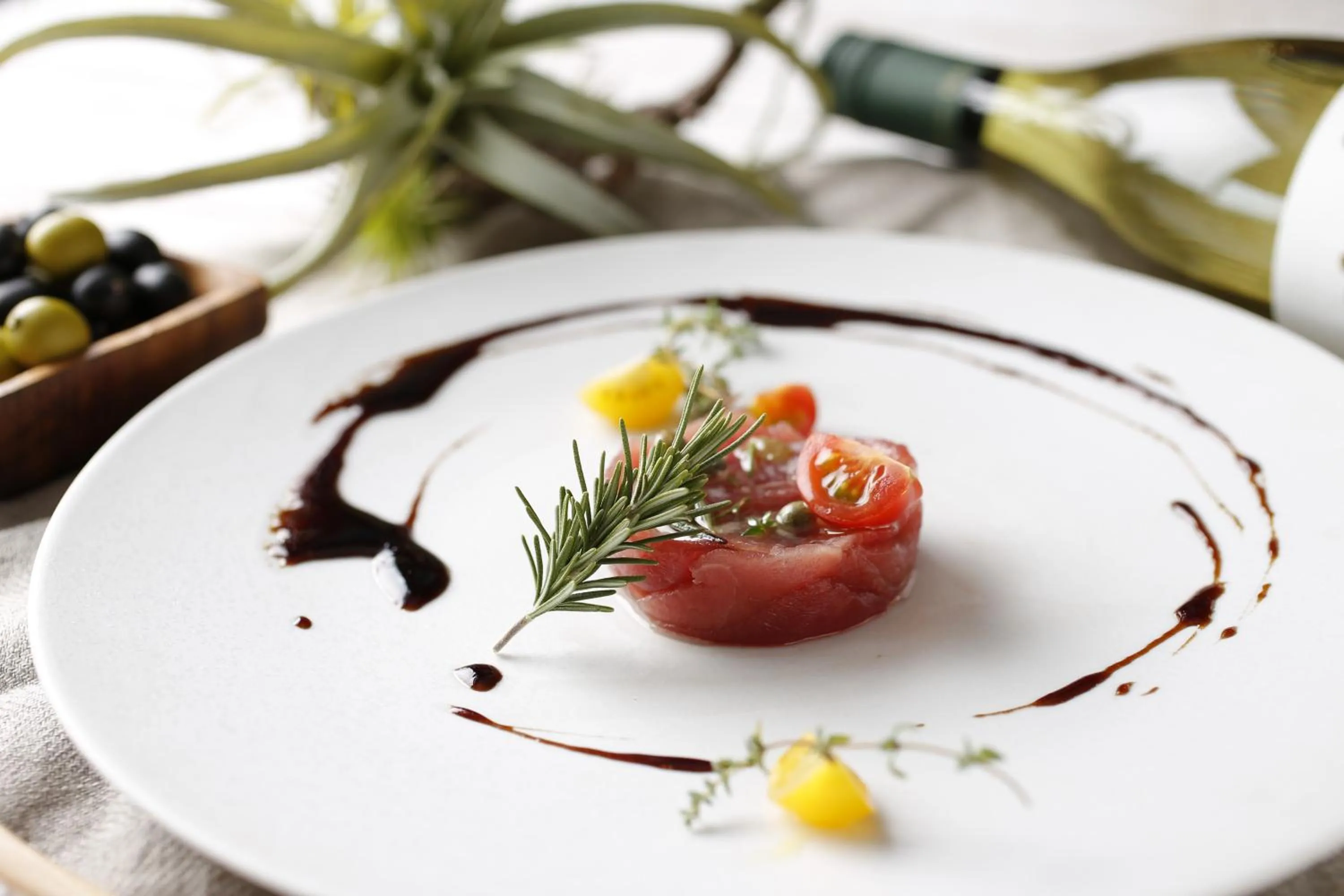 Food close-up in Scapes The Suite