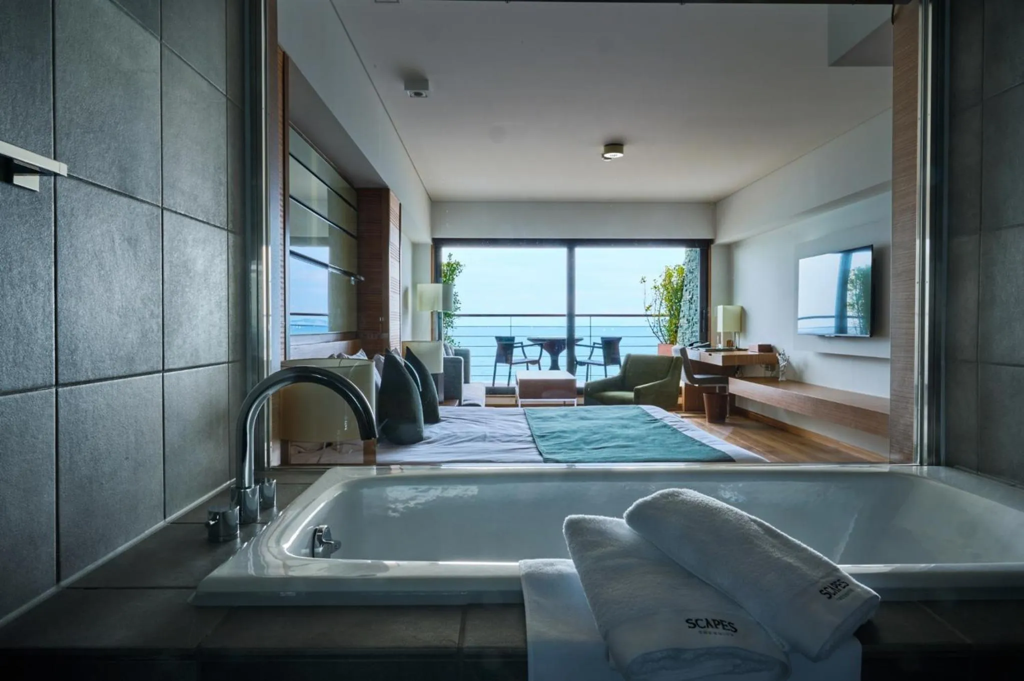 Bathroom in Scapes The Suite