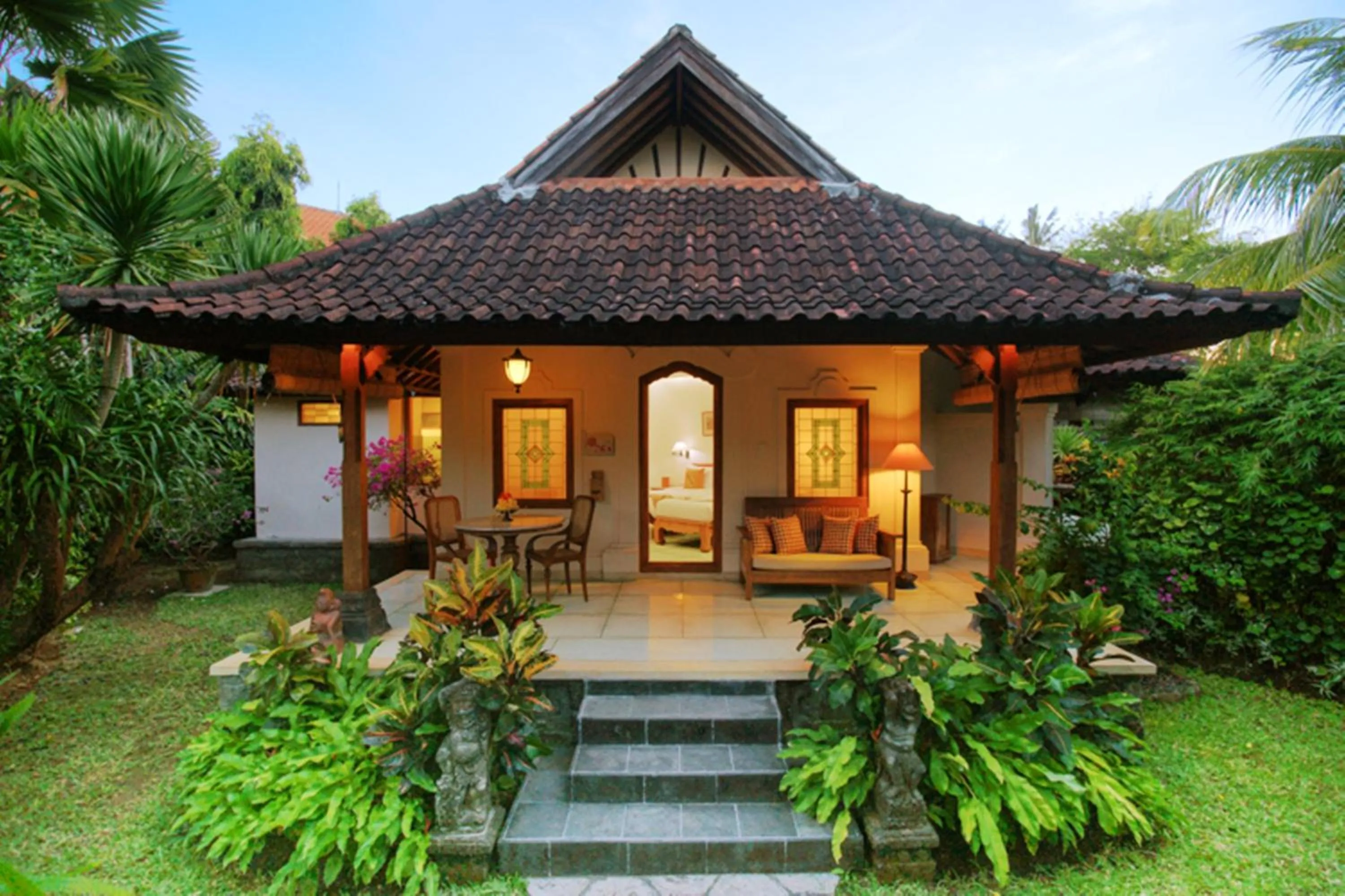 Balcony/Terrace in Tandjung Sari Hotel