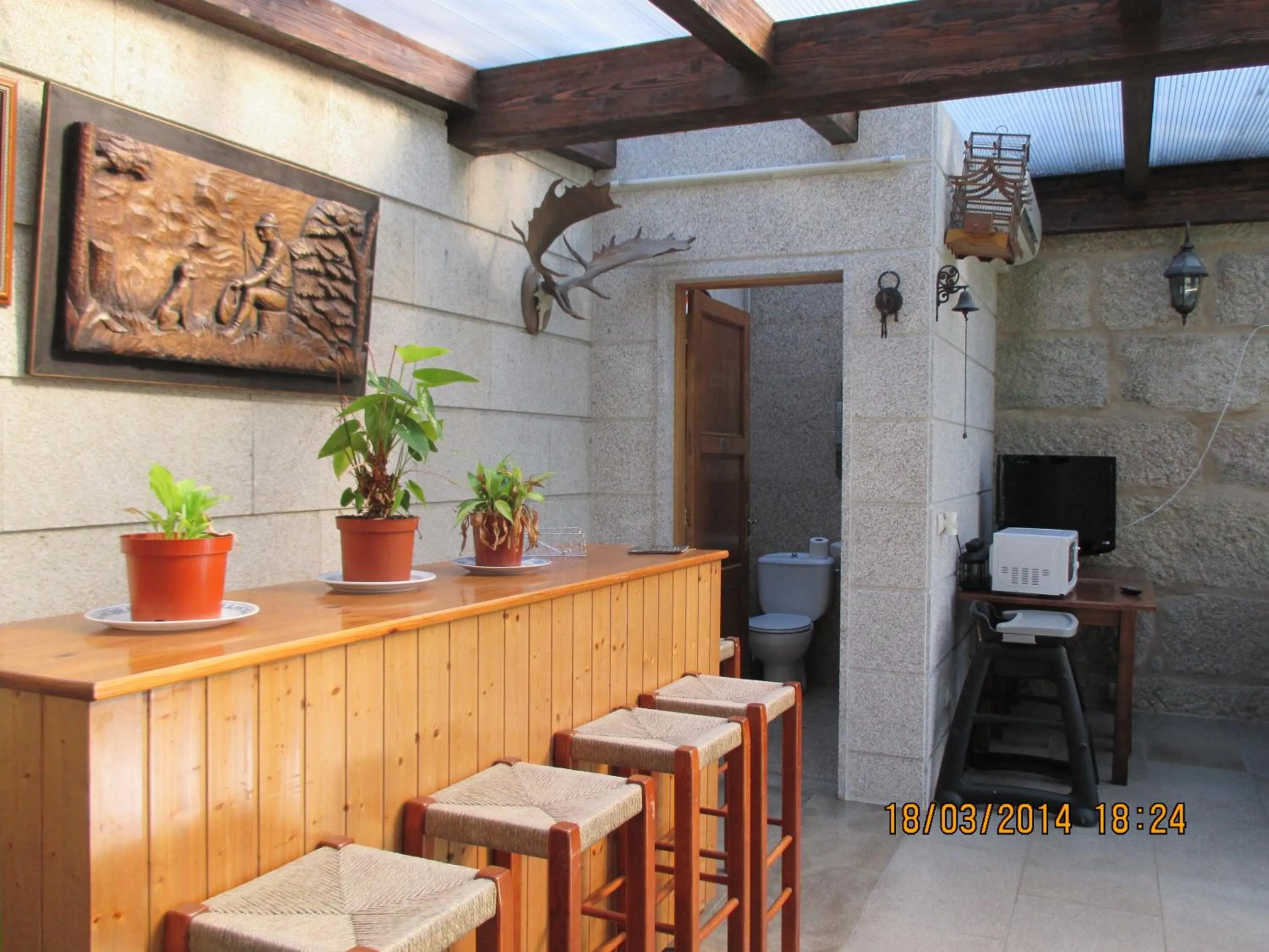 Communal lounge/ TV room in Hotel Playa Samil Vigo