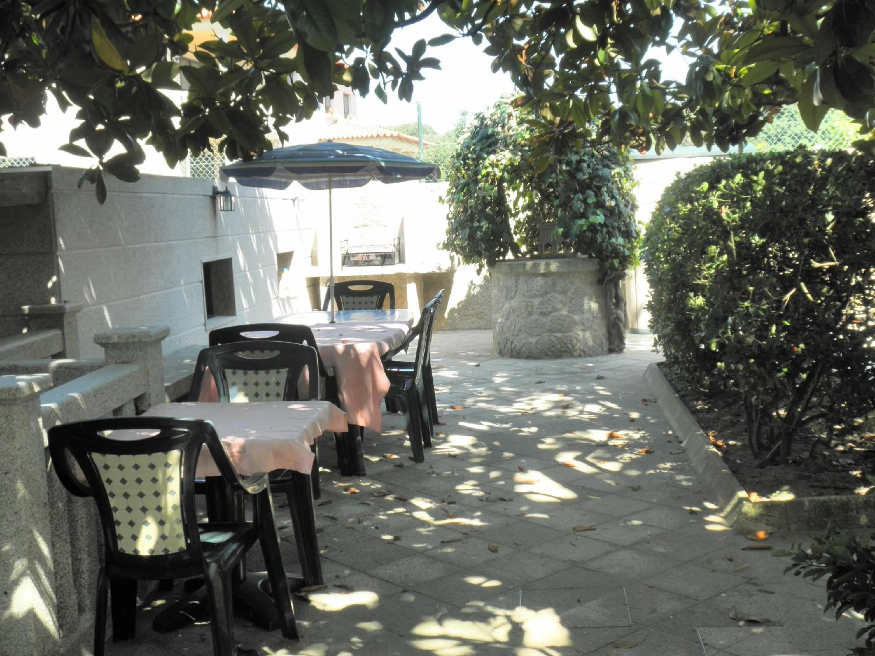 BBQ facilities in Hotel Playa Samil Vigo
