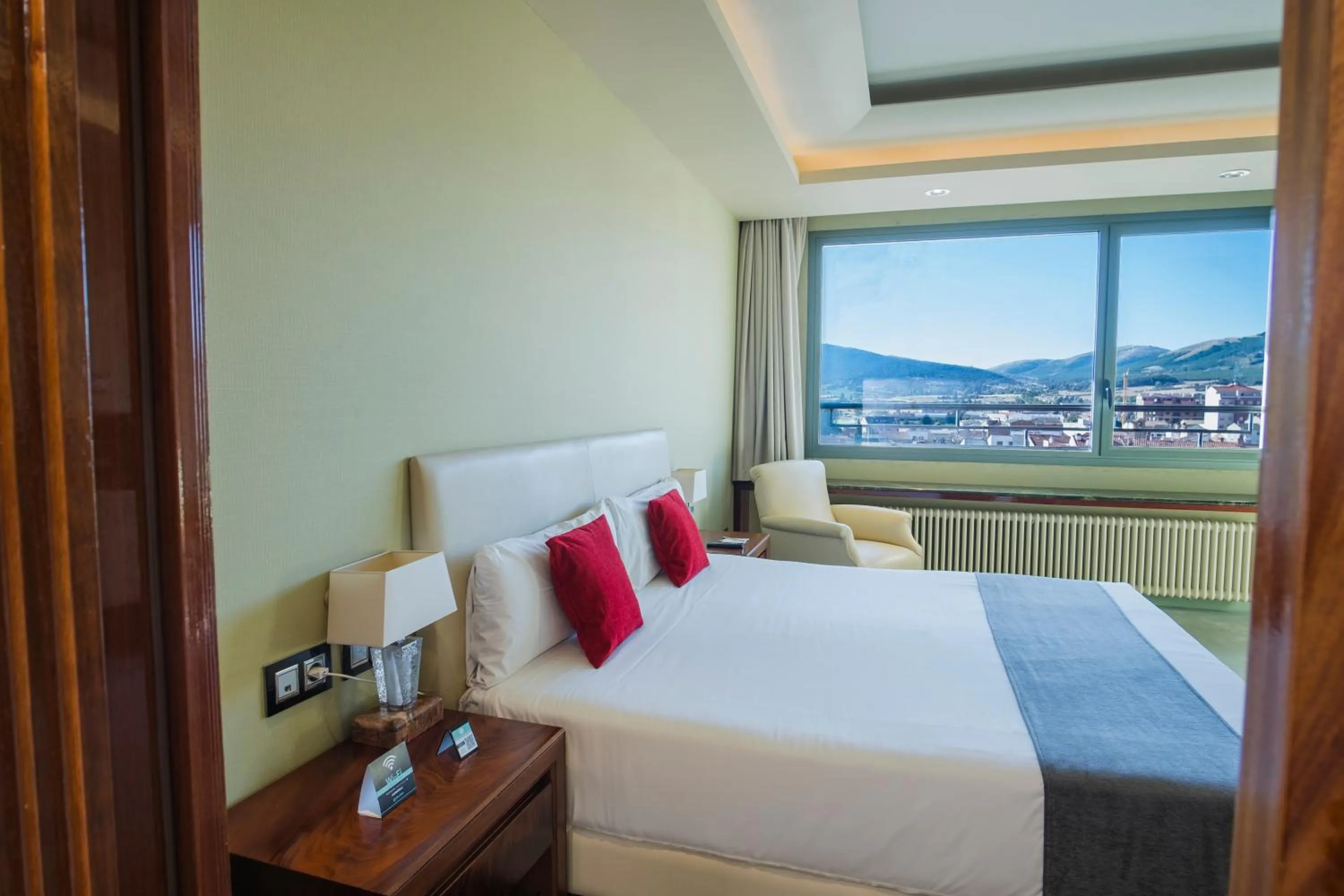 Bedroom, Bed in Alda Mirador del Moncayo