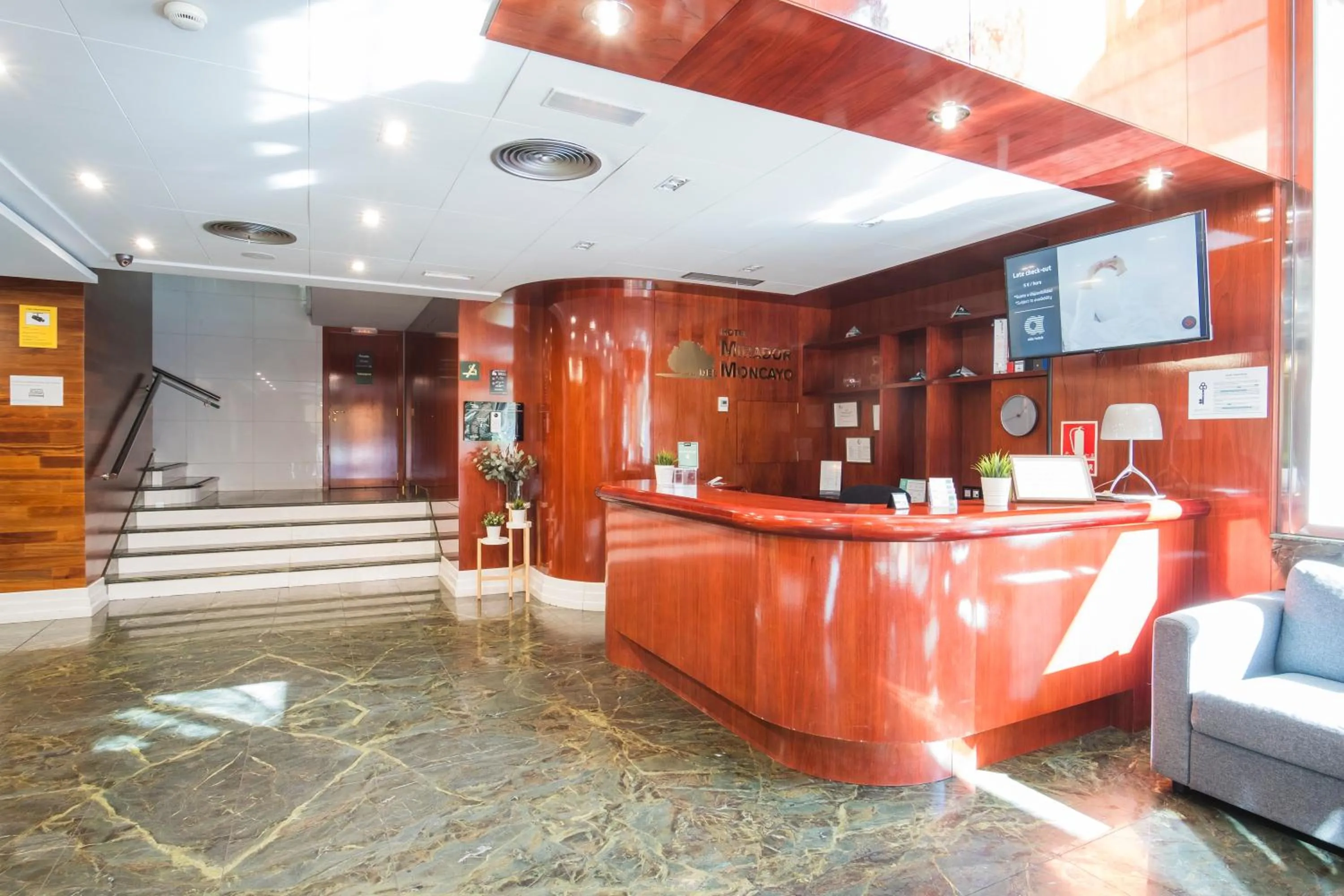 Lobby or reception in Alda Mirador del Moncayo