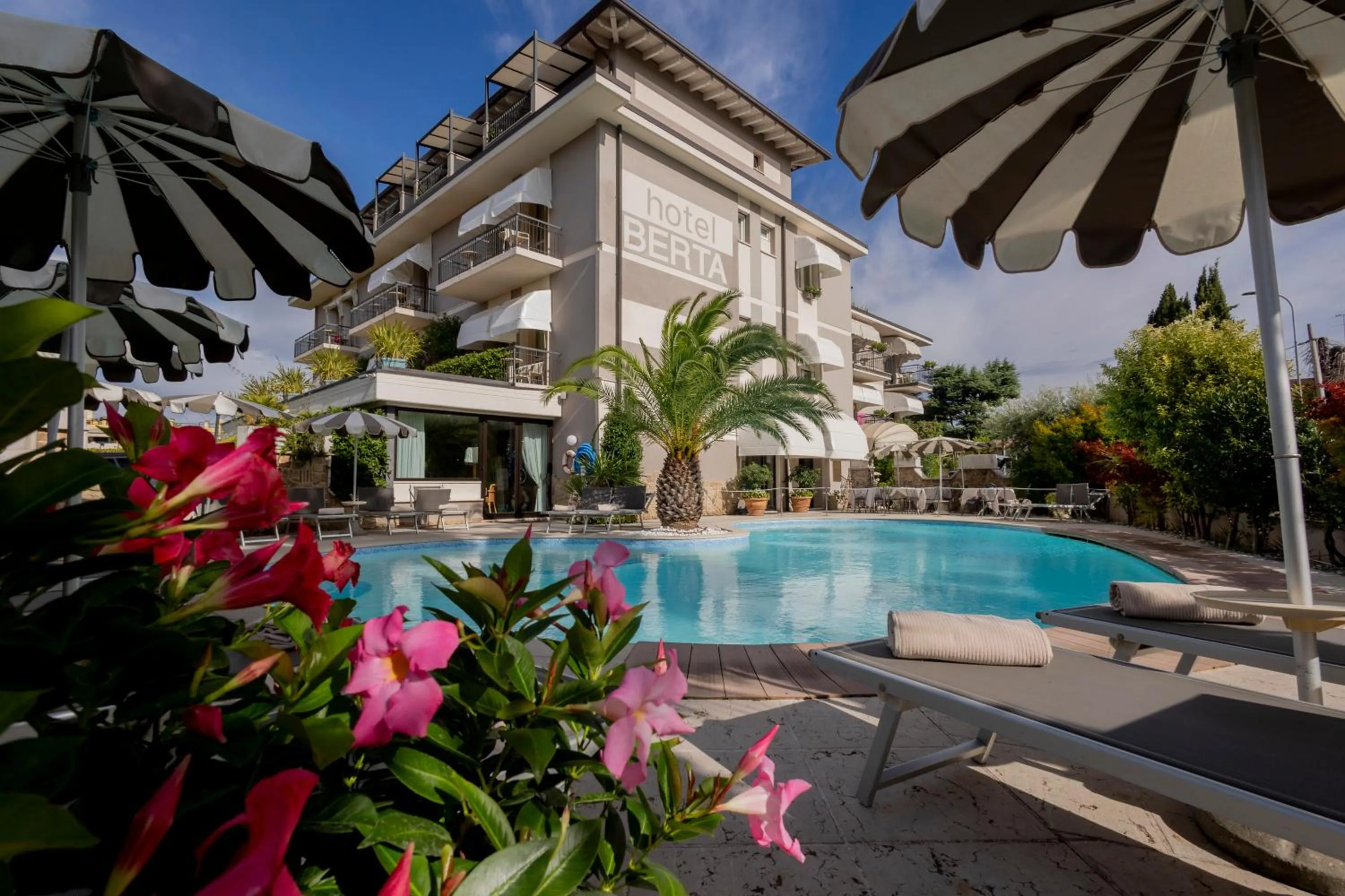 Property building in Hotel Berta