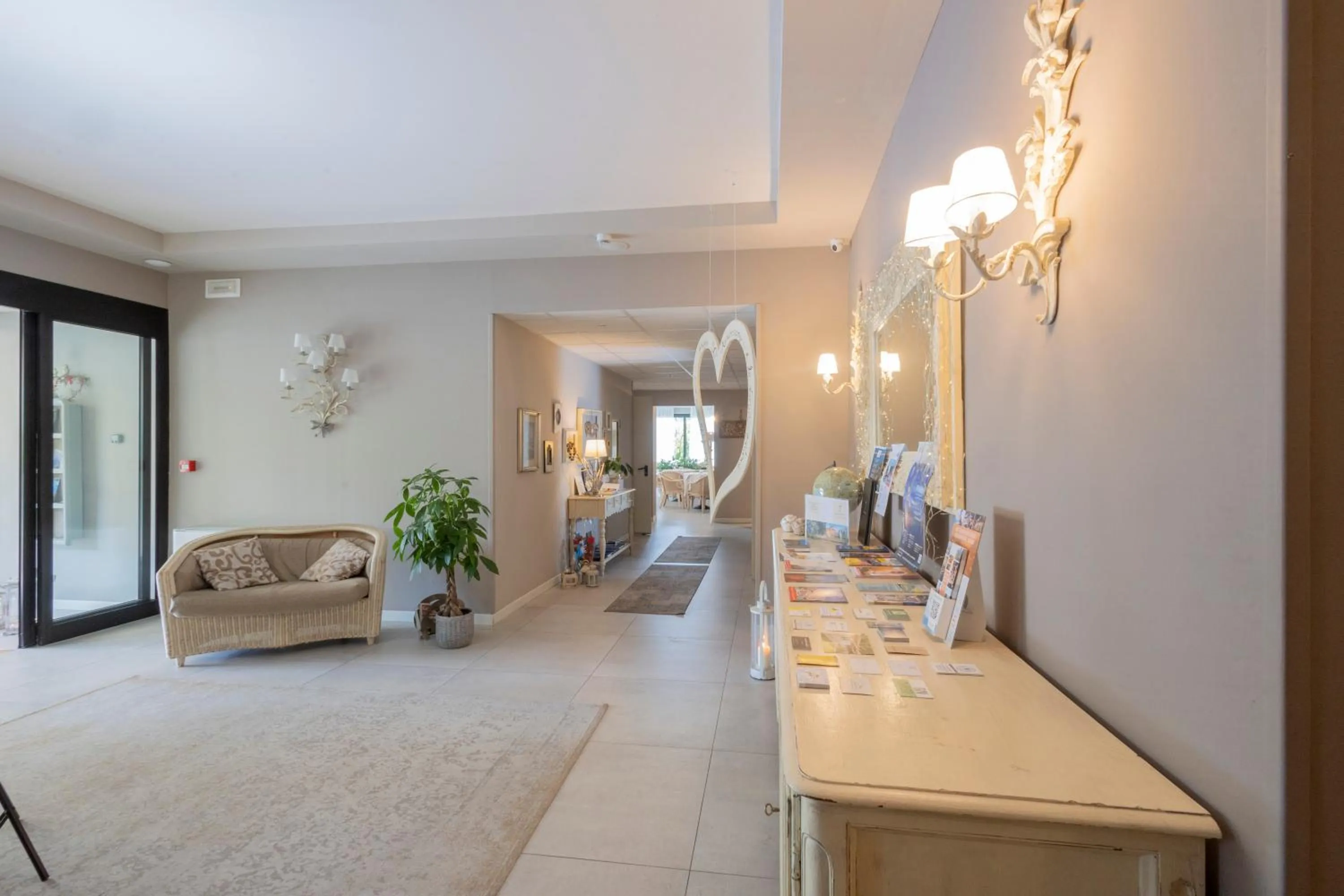 Lobby or reception in Hotel Berta