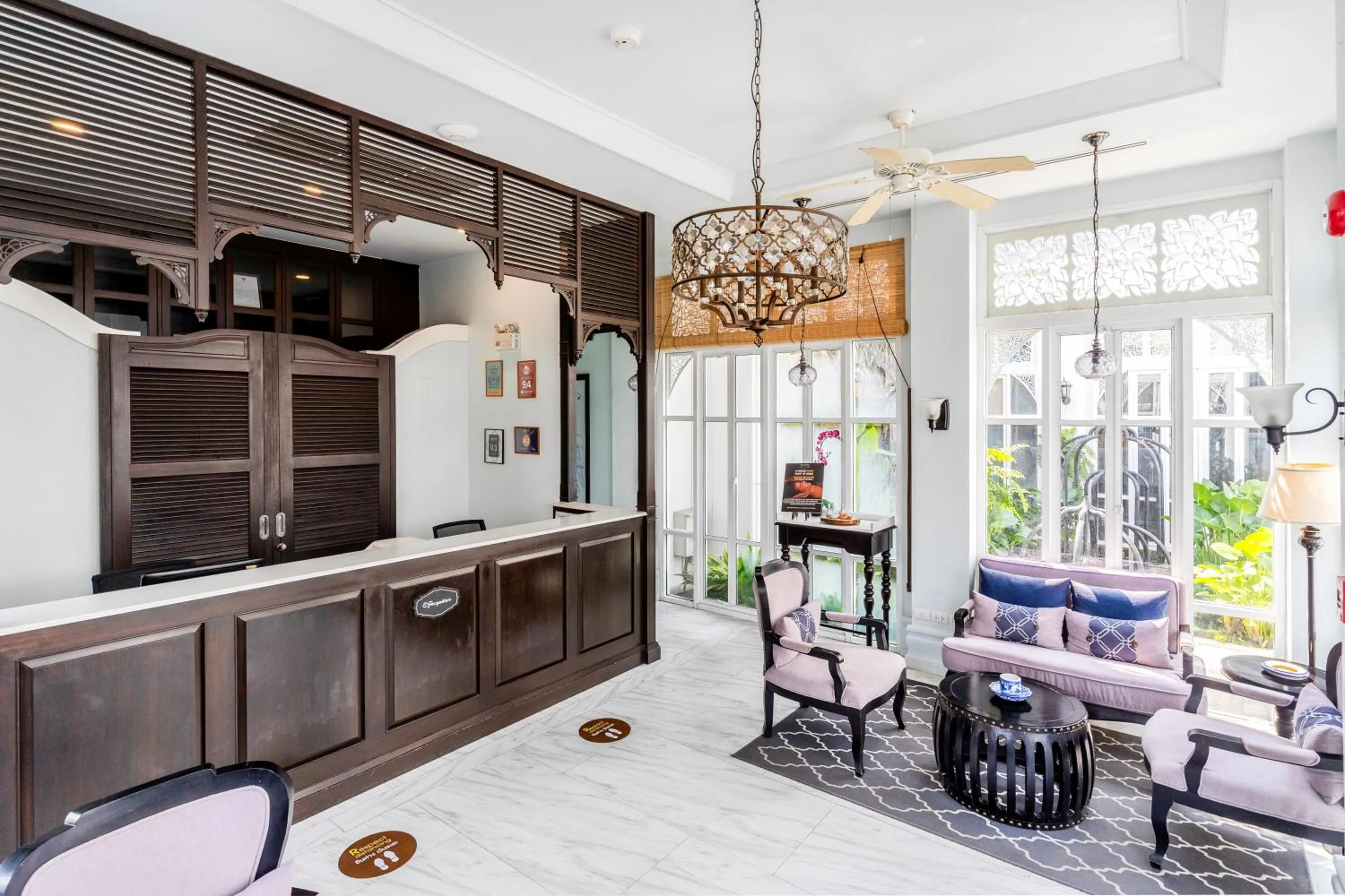 Lobby or reception in Away Chiang Mai Thapae Resort A Vegan Retreat