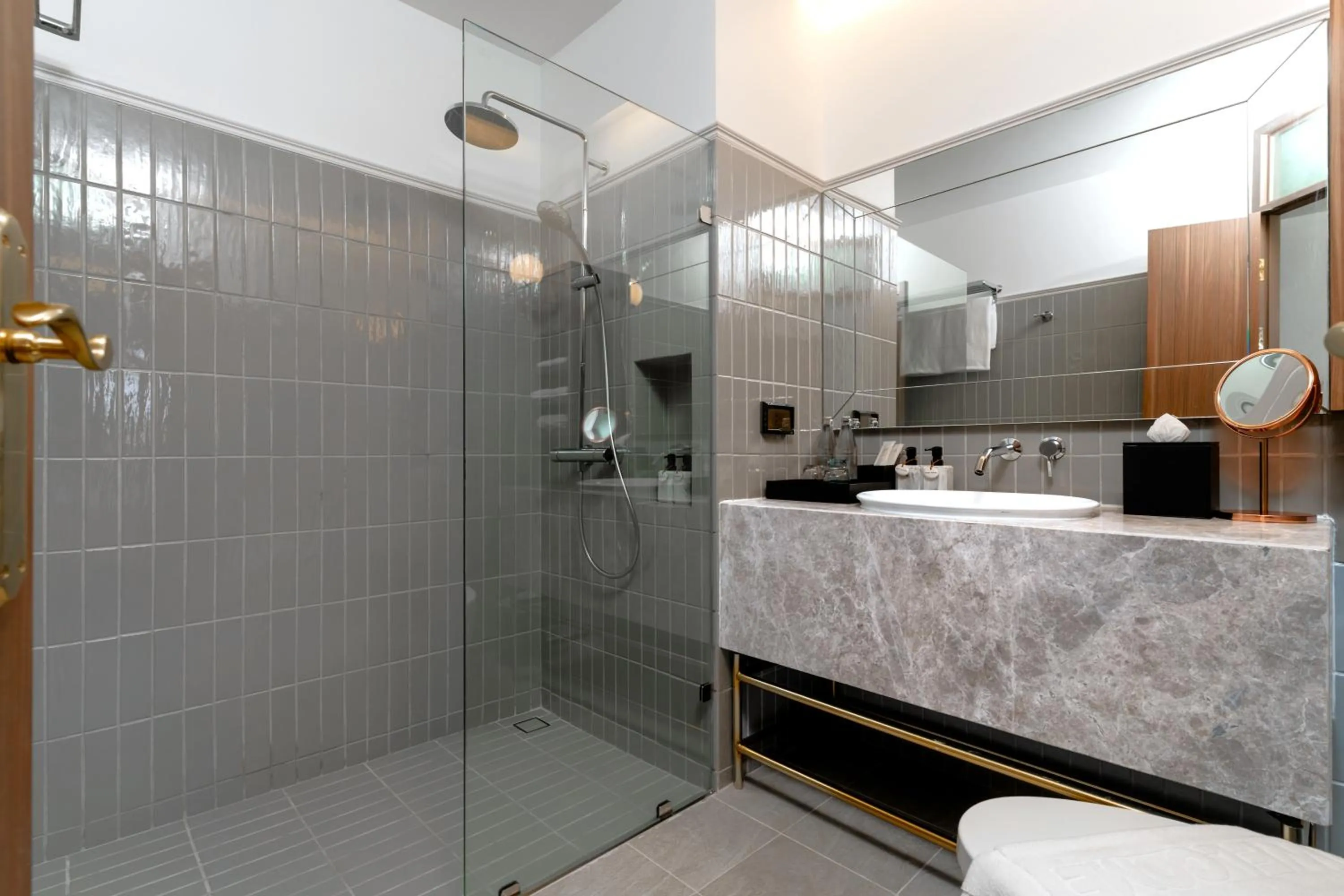 Shower in Away Chiang Mai Thapae Resort A Vegan Retreat