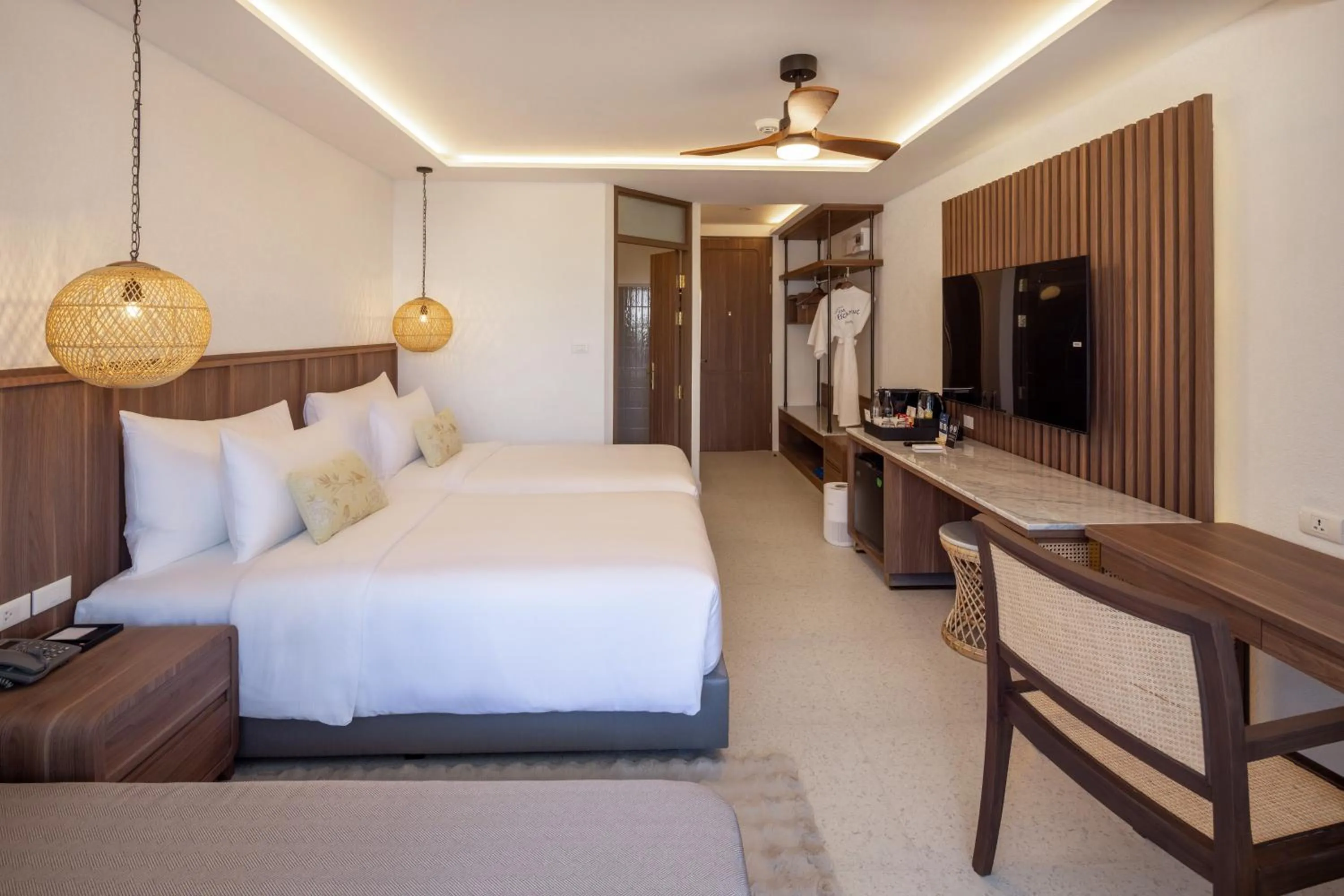 Bed in Away Chiang Mai Thapae Resort A Vegan Retreat