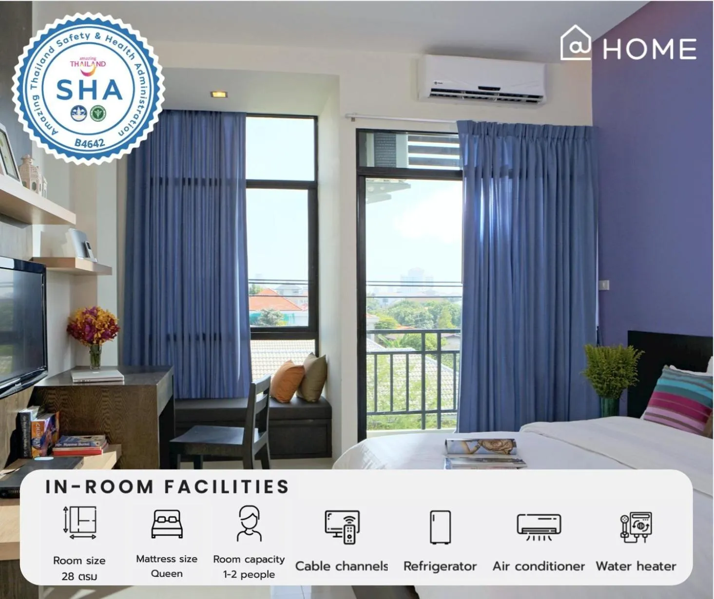 Bed in @Home Residence