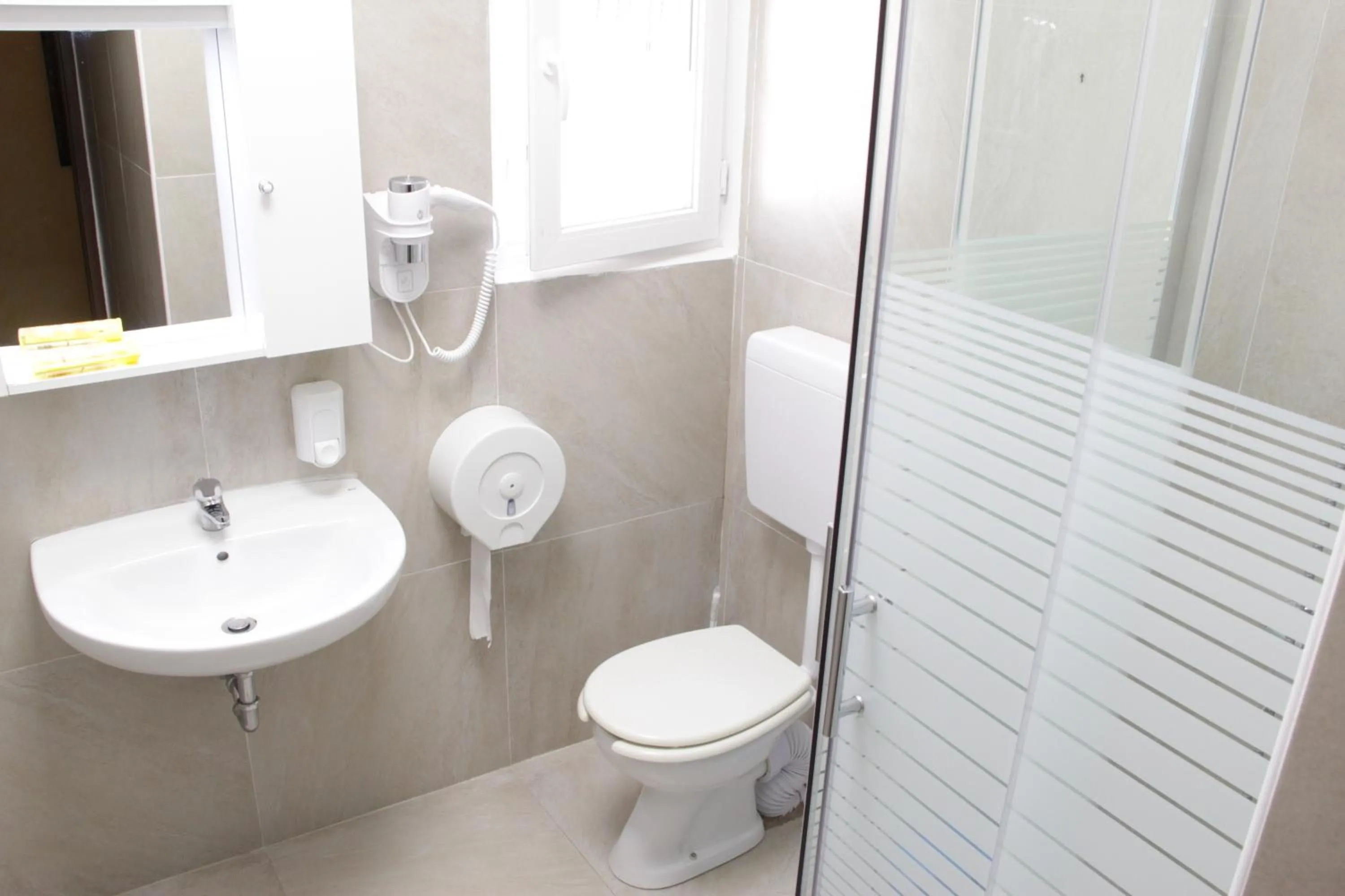 Toilet in Hotel America