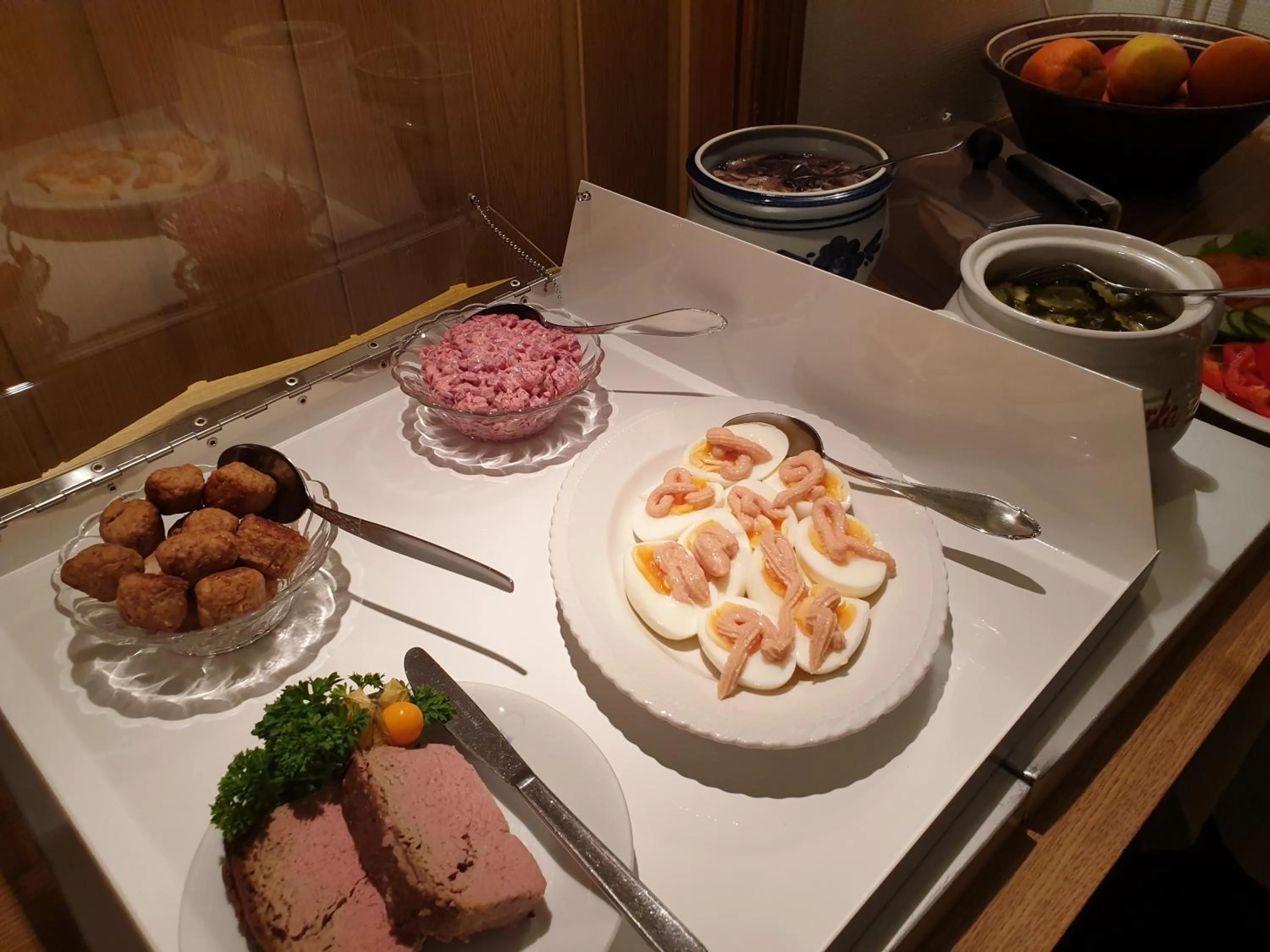 Breakfast in Nya Pallas Hotel