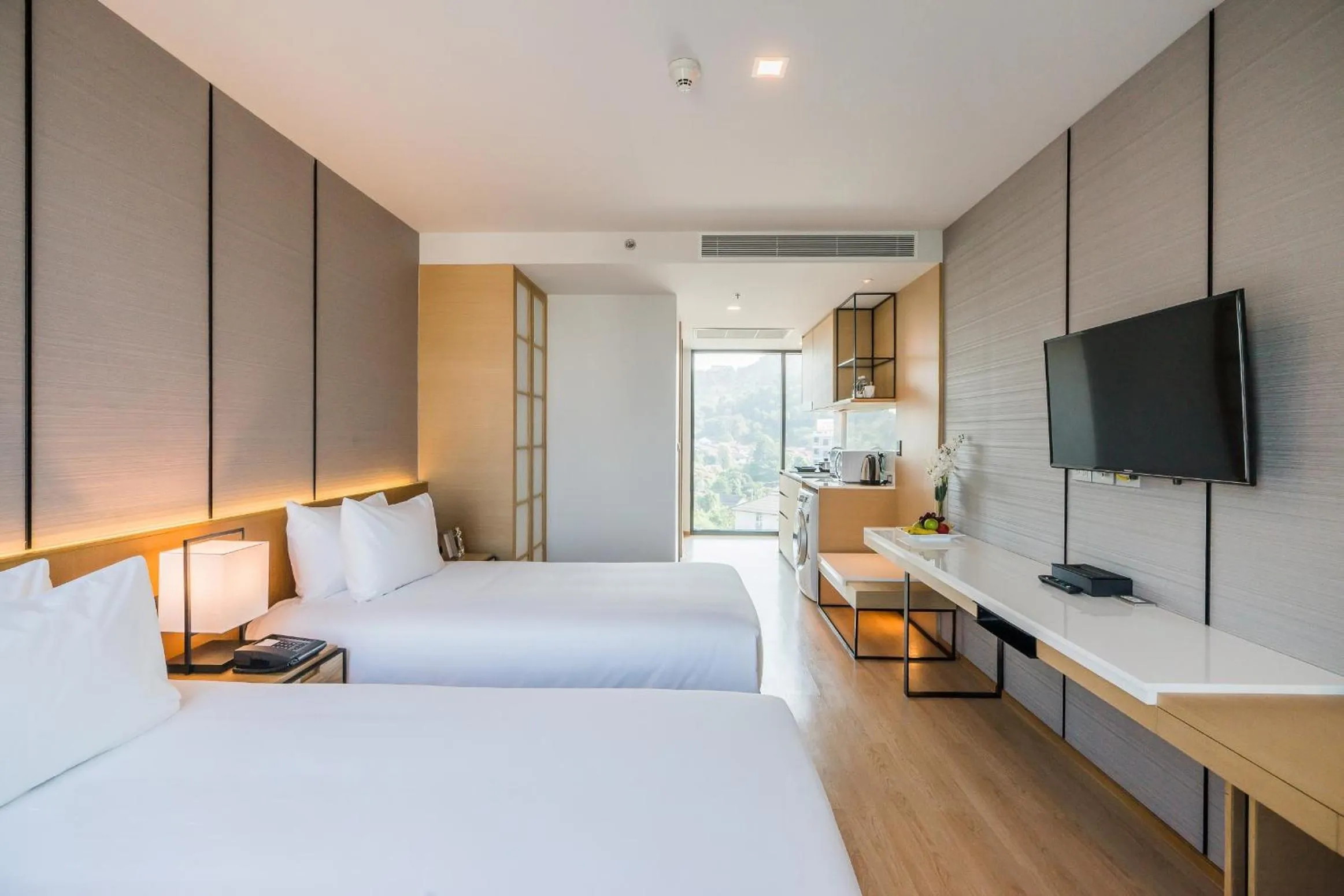 Bedroom, Bed in Arize Hotel Sri Racha