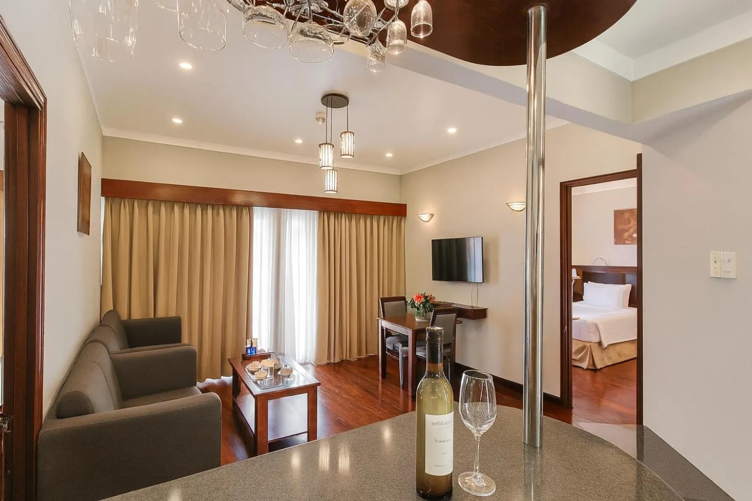 Living room, Bed in Saigon Phu Quoc Resort & Spa