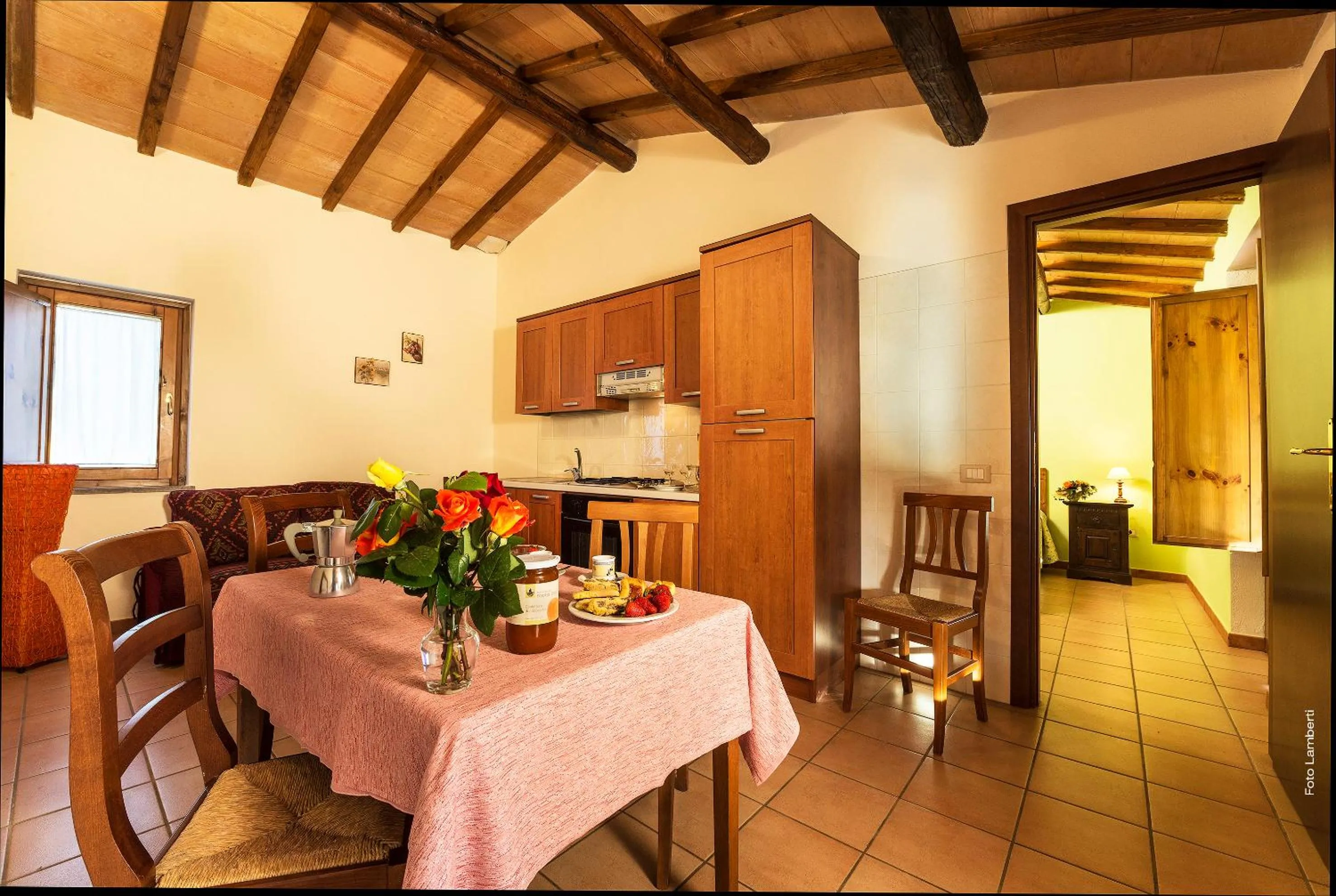 Kitchen or kitchenette in Podere Del Gesso