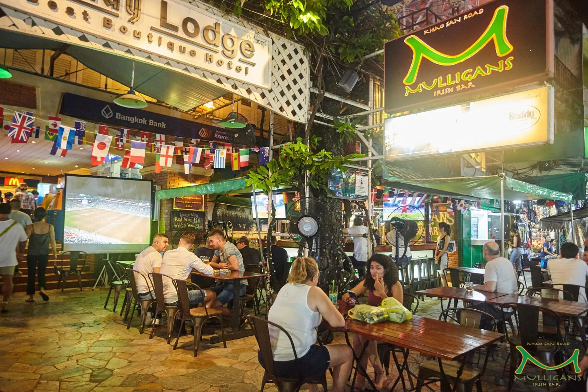 Restaurant/places to eat in Buddy Lodge, Khaosan Road