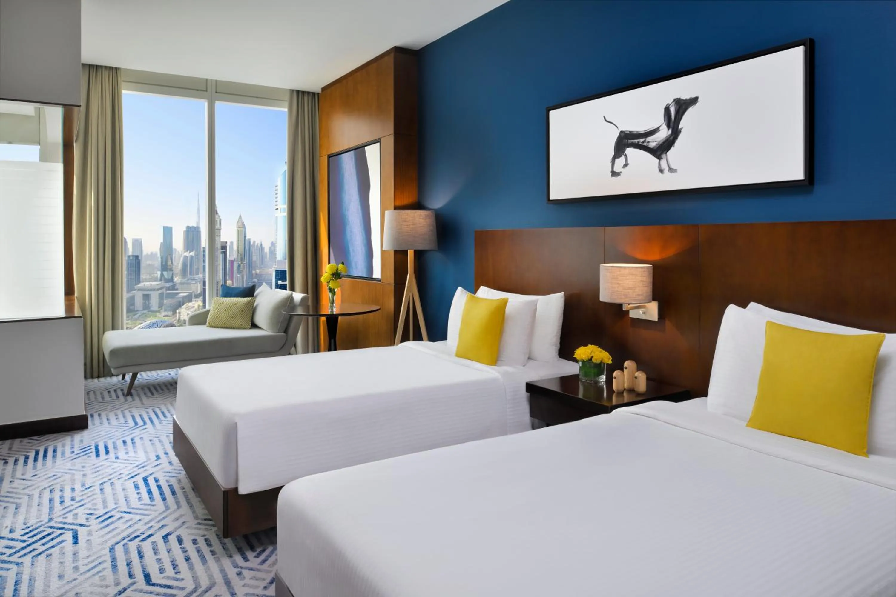 Photo of the whole room, Bed in voco Dubai by IHG