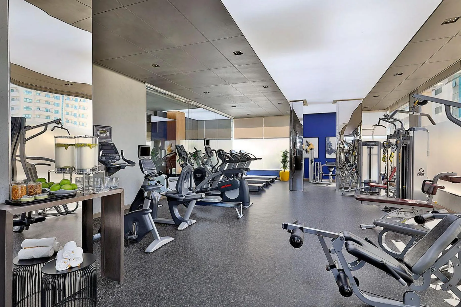 Fitness centre/facilities in voco Dubai by IHG