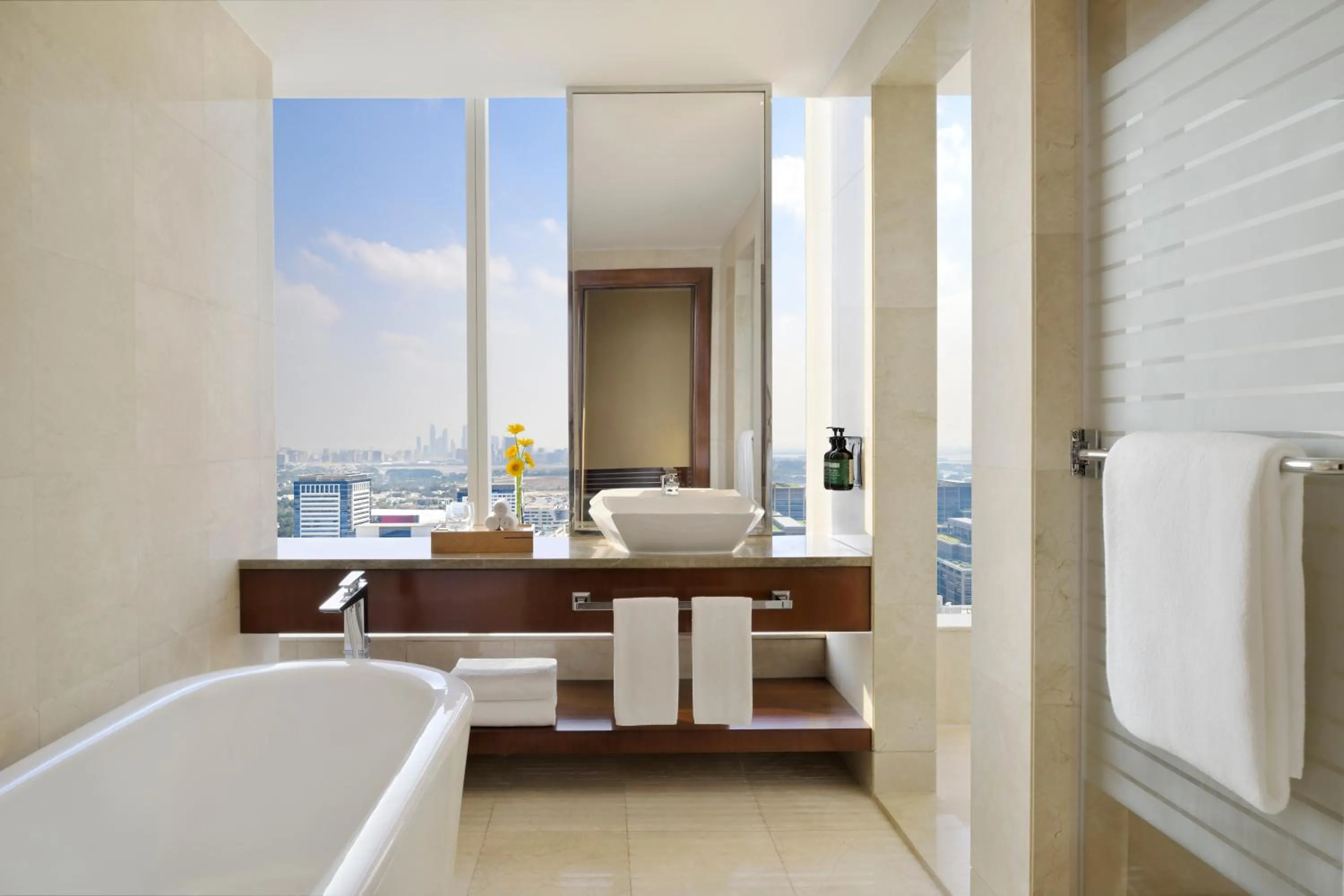 Bathroom in voco Dubai by IHG
