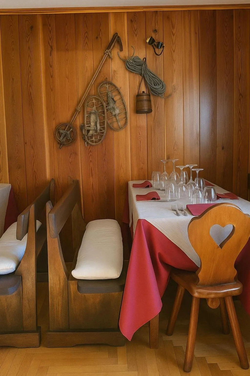 Restaurant/places to eat in Locanda del Lysjoch
